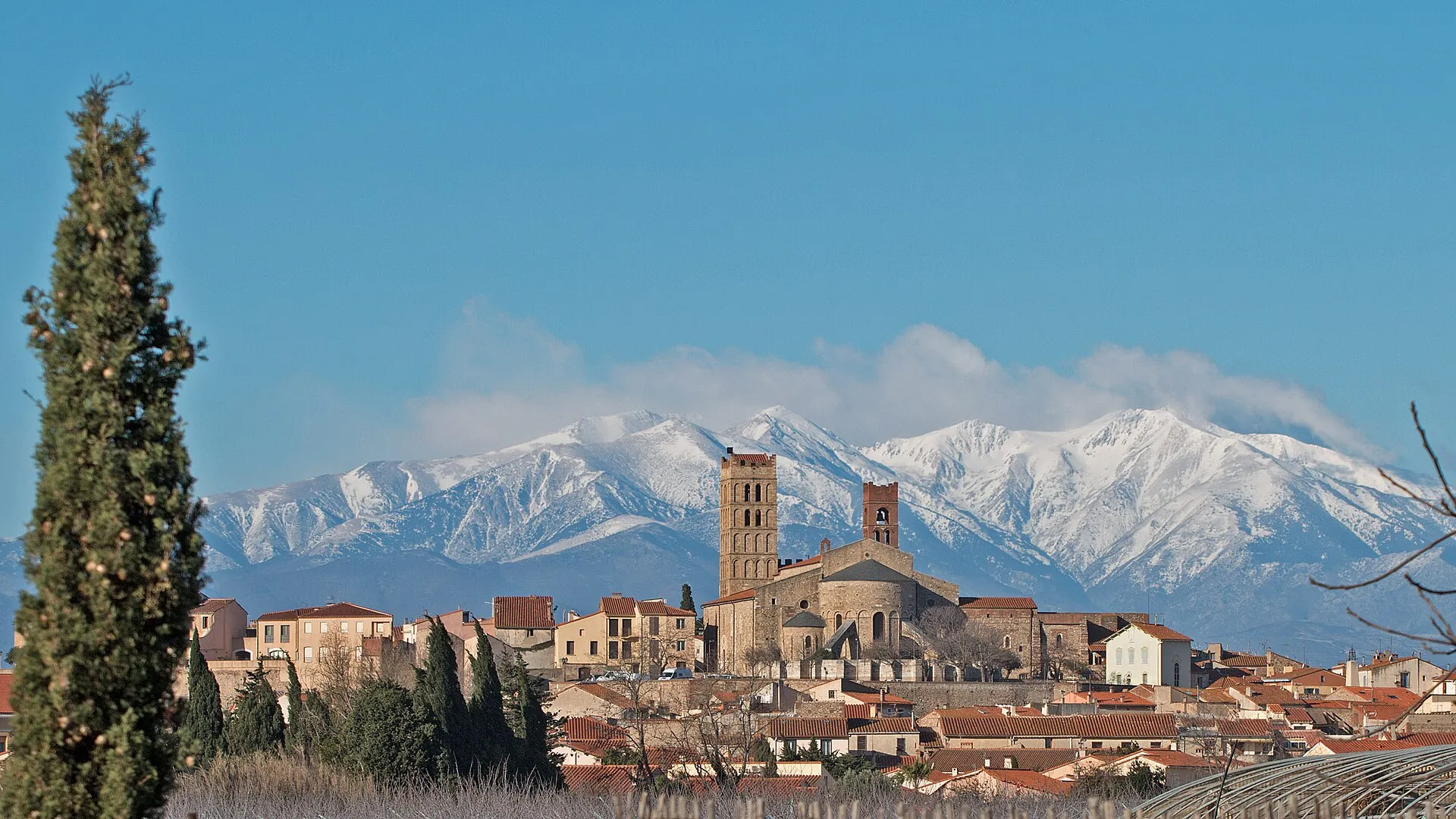 Vue de Elne