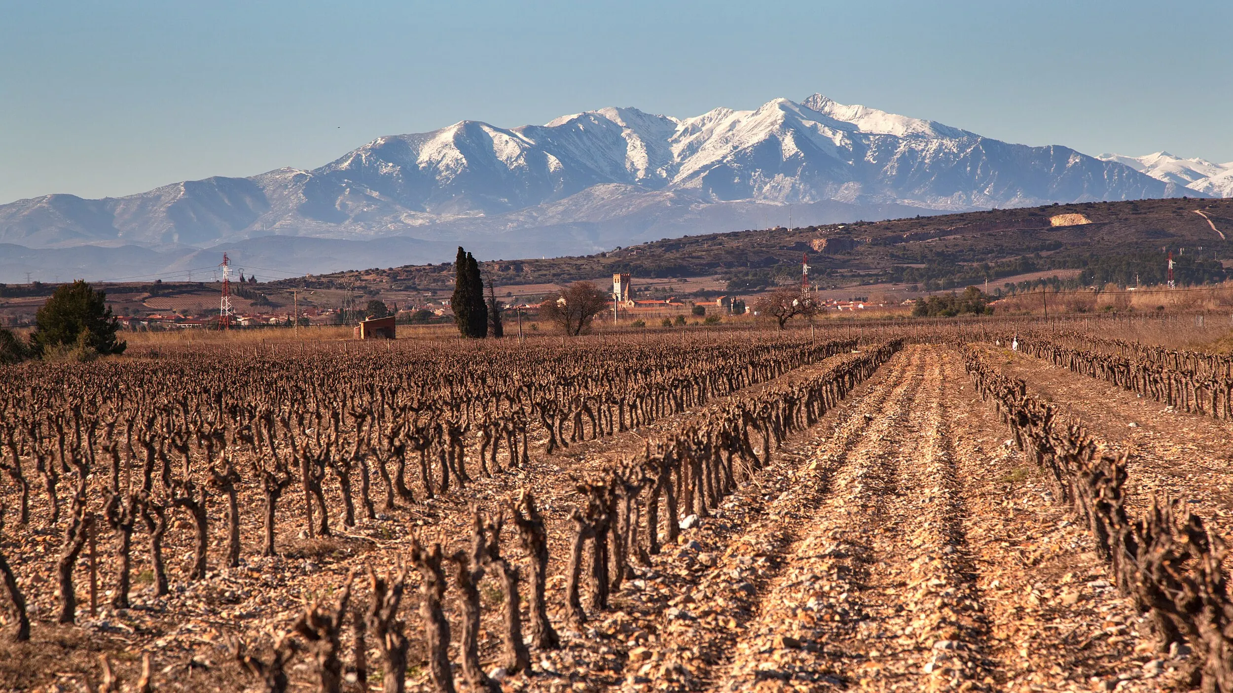 Vue de Espira-de-l'Agly