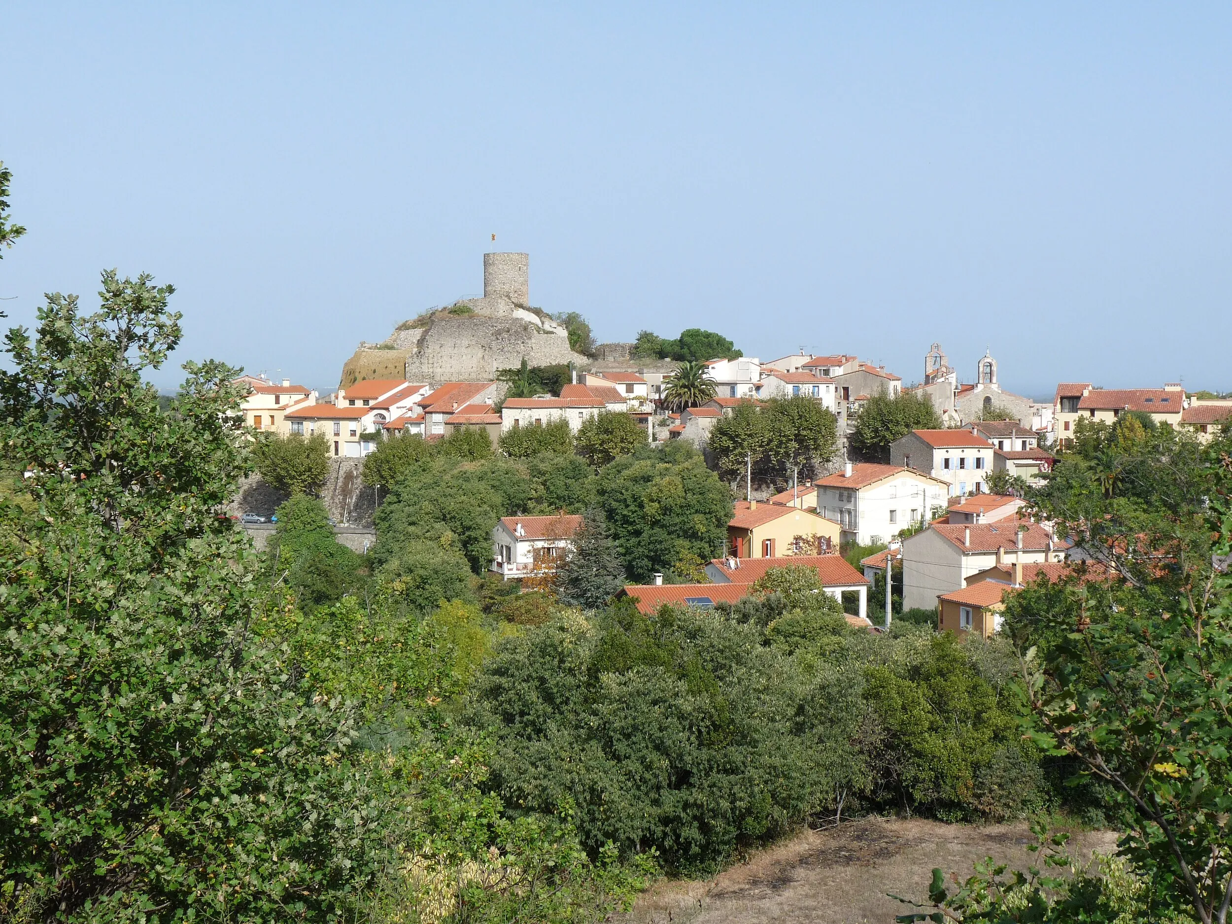 Vue de Laroque-des-Albères