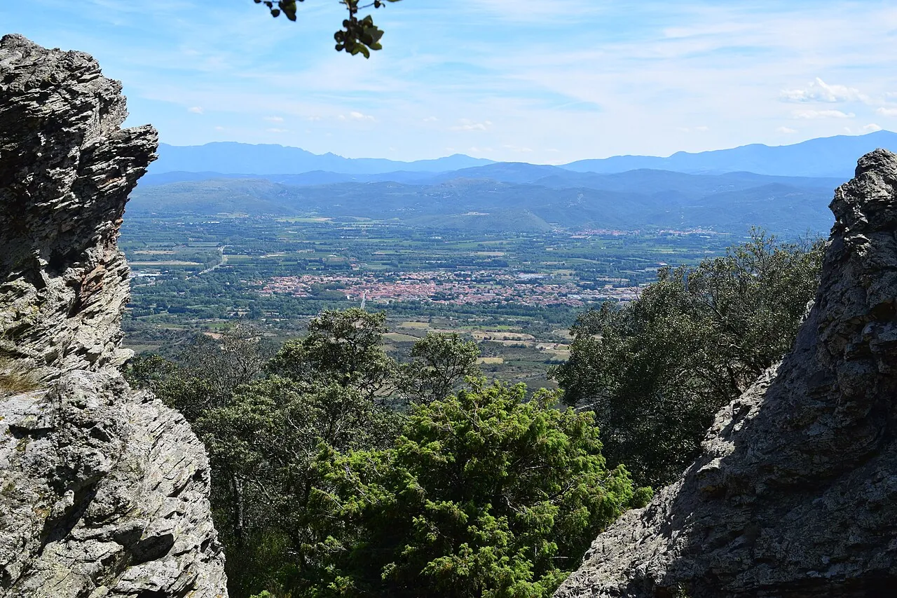 Vue de Millas