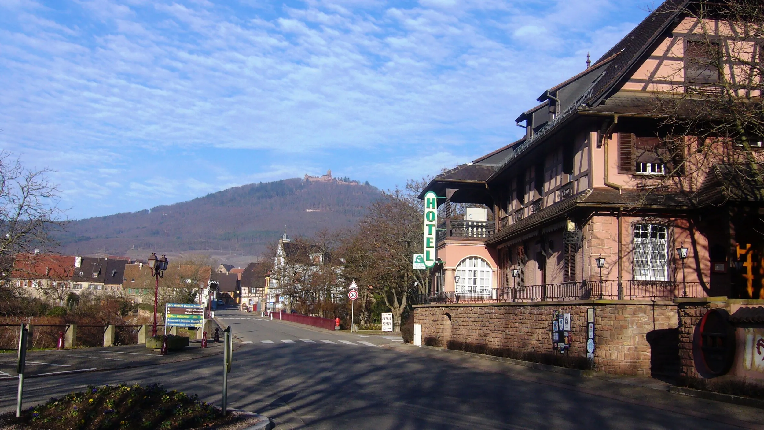 Vue de Saint-Hippolyte