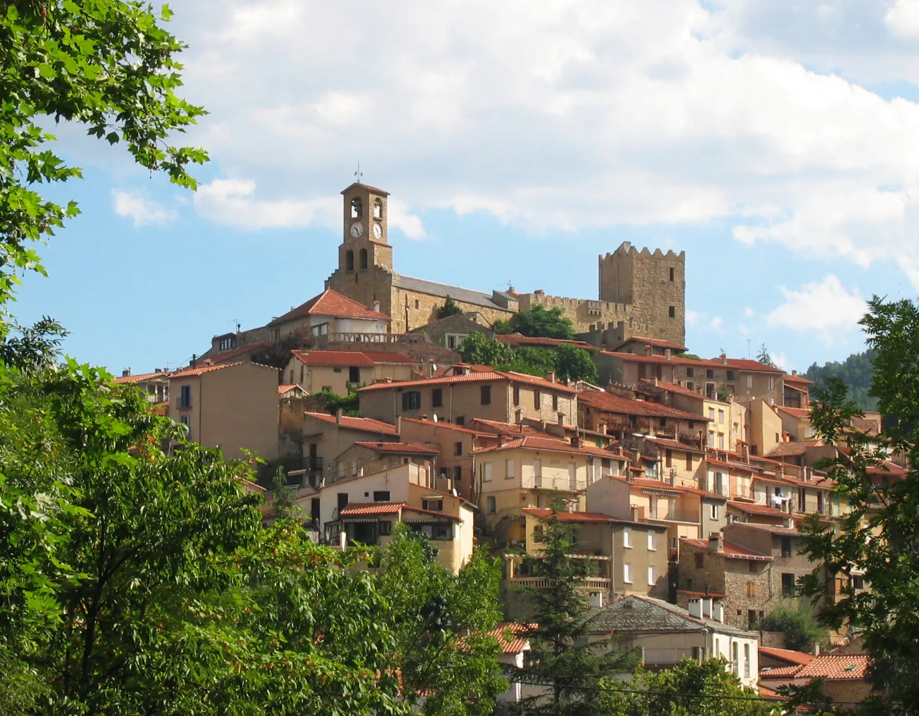 Vue de Vernet-les-Bains