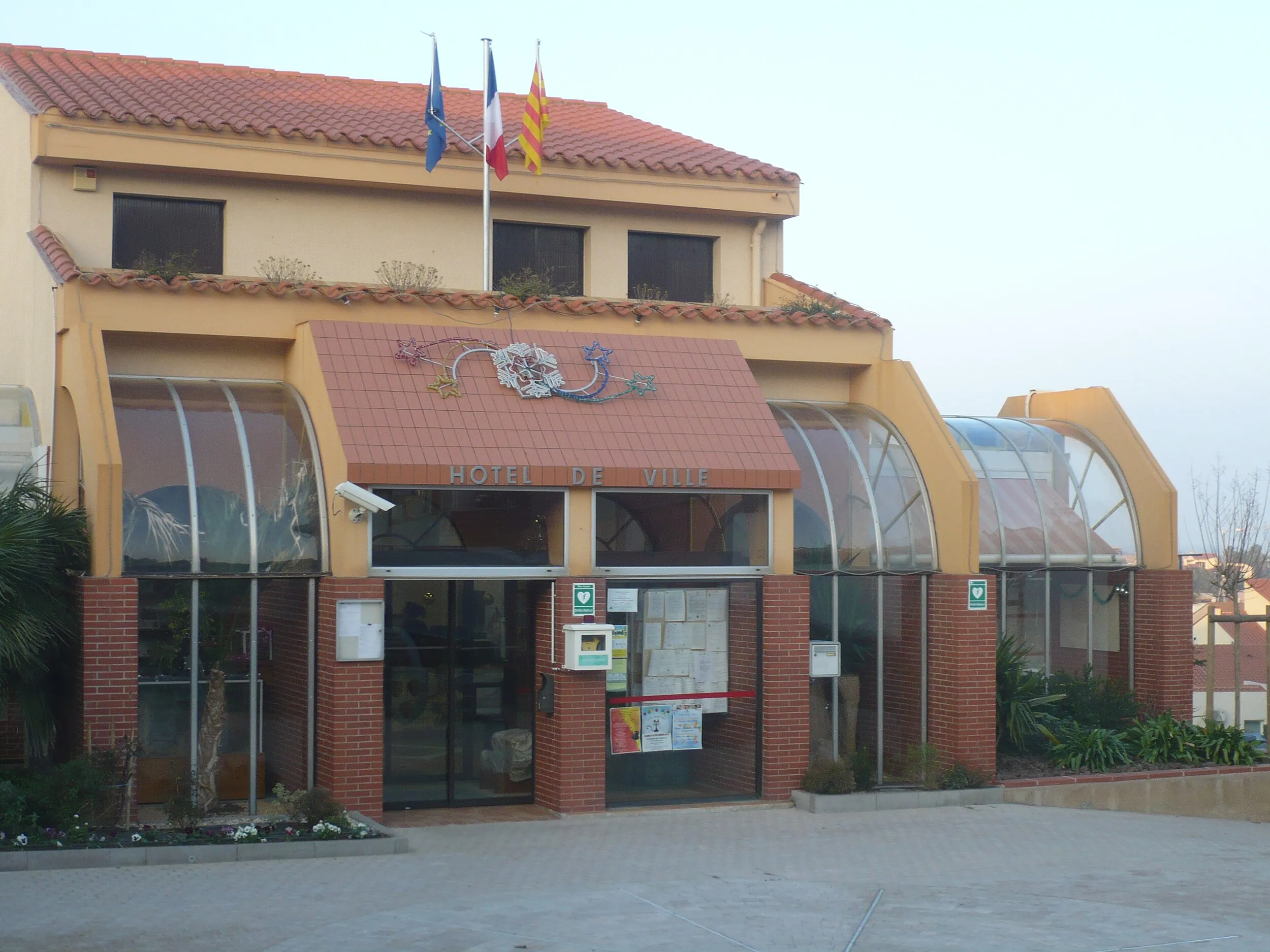 Vue de Villeneuve-de-la-Raho