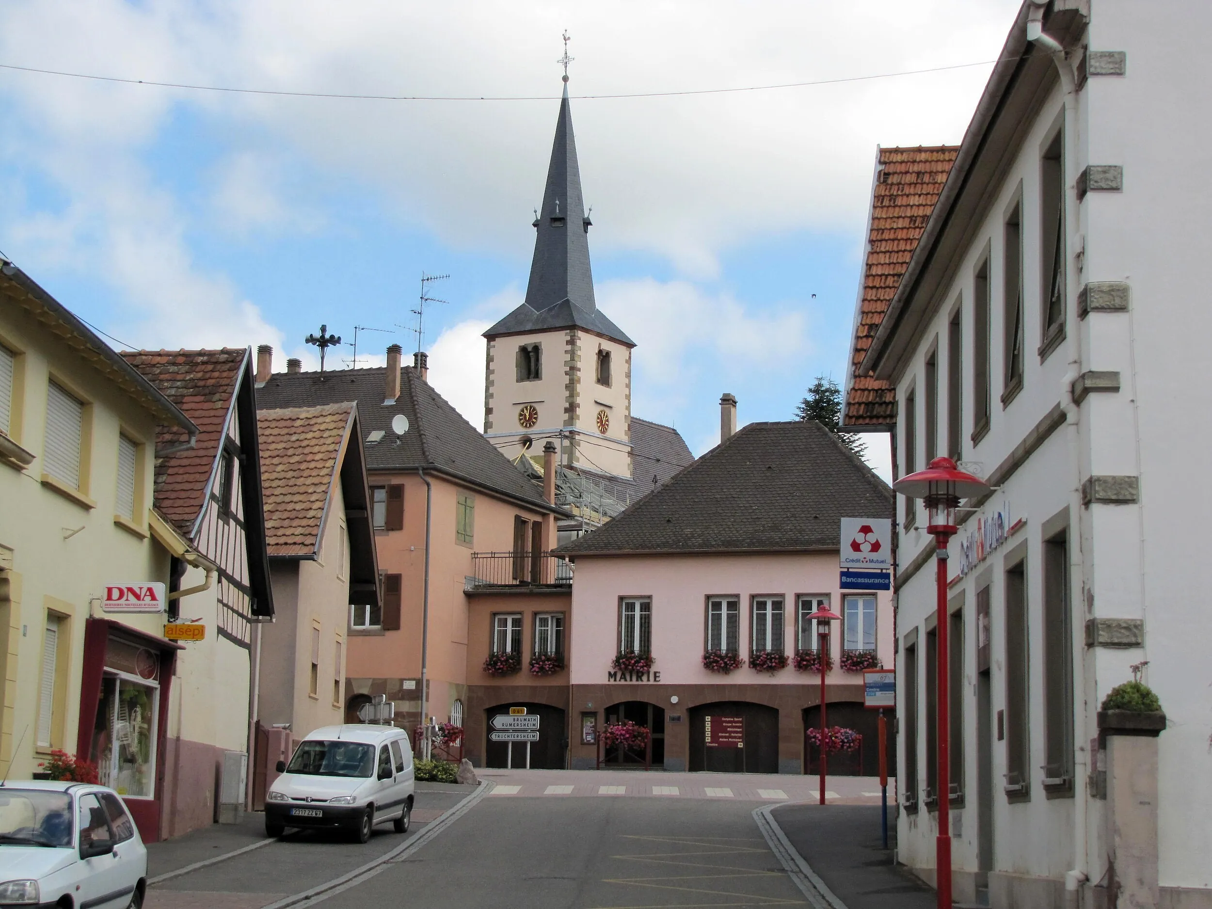 Vue de Berstett