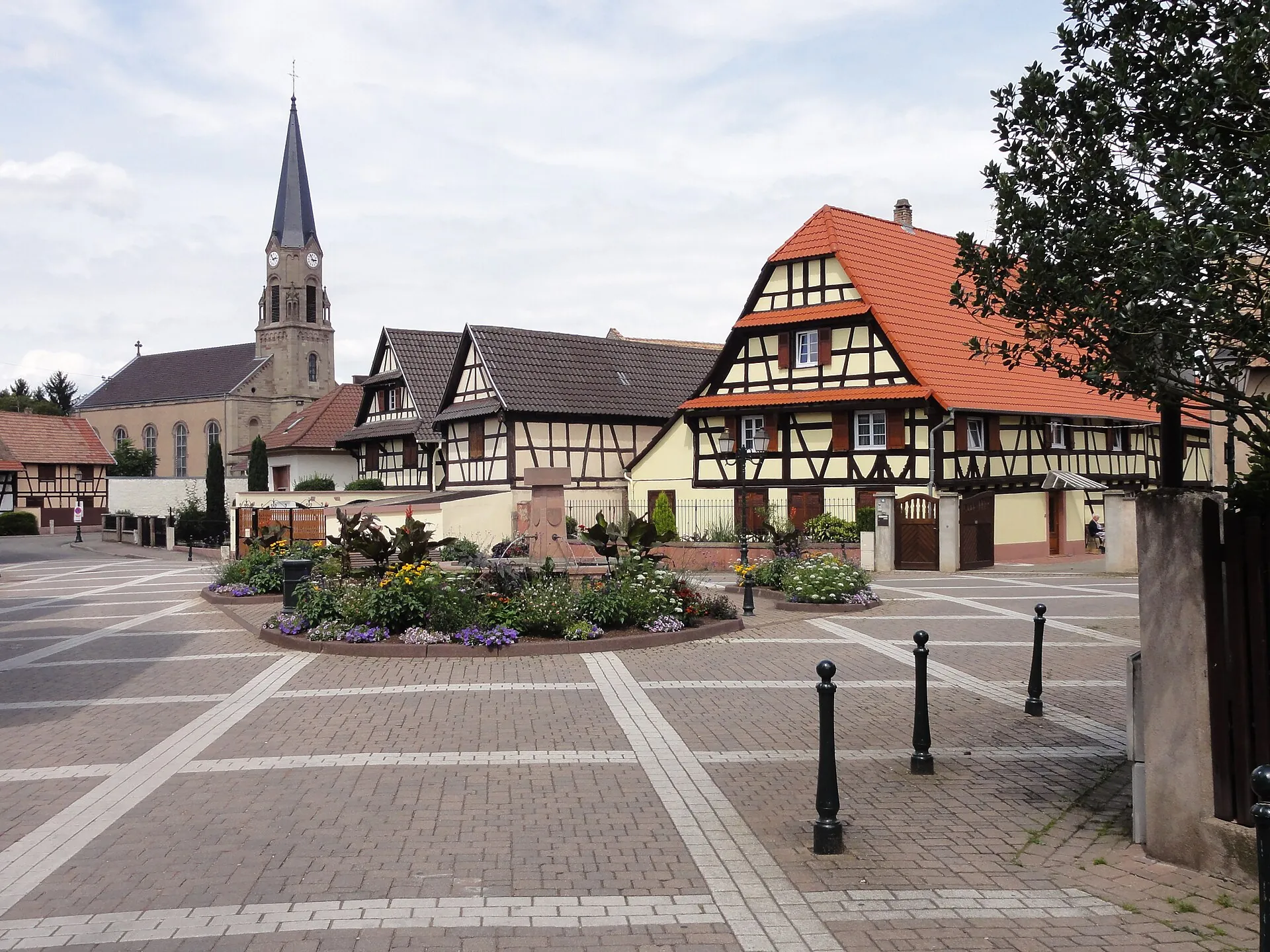 Vue de Eckbolsheim