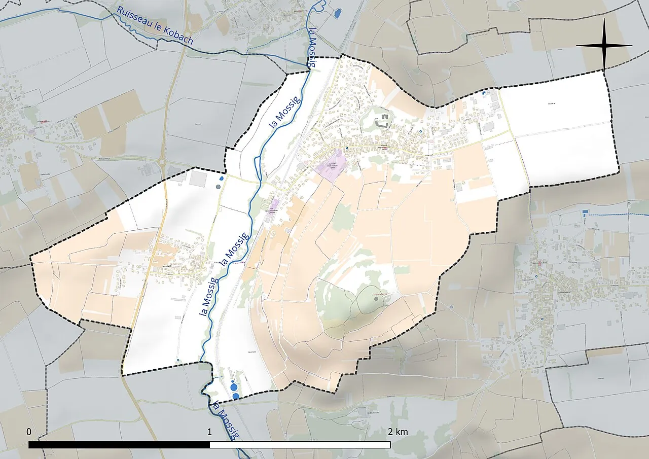 Vue de Scharrachbergheim-Irmstett