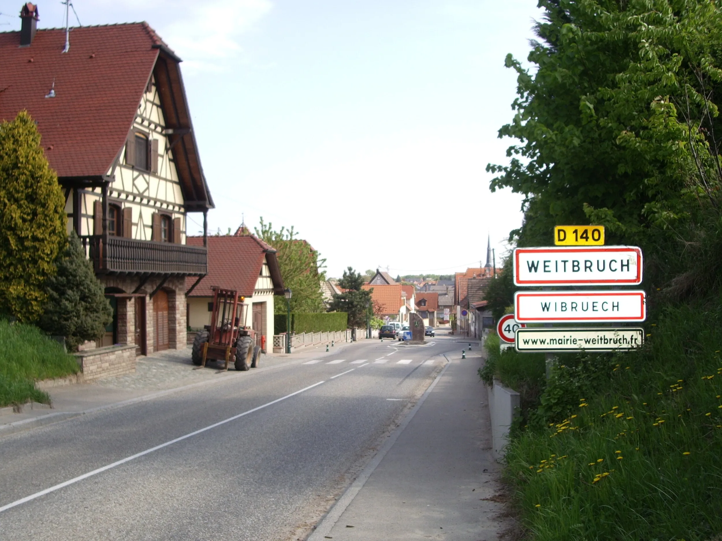 Vue de Weitbruch
