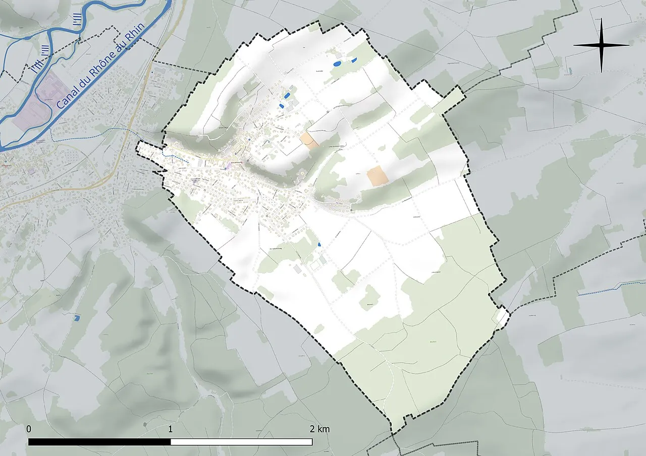 Vue de Flaxlanden