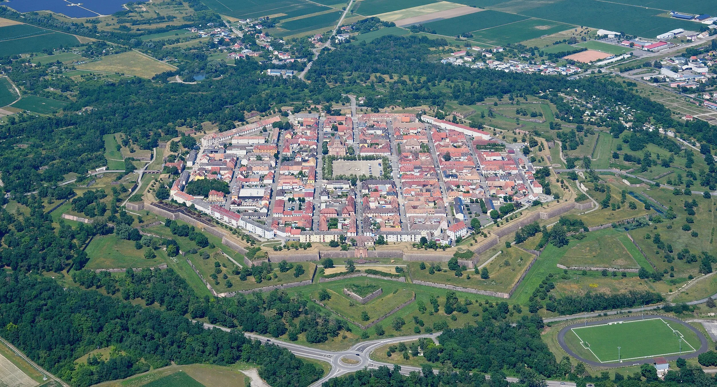 Vue de Neuf-Brisach