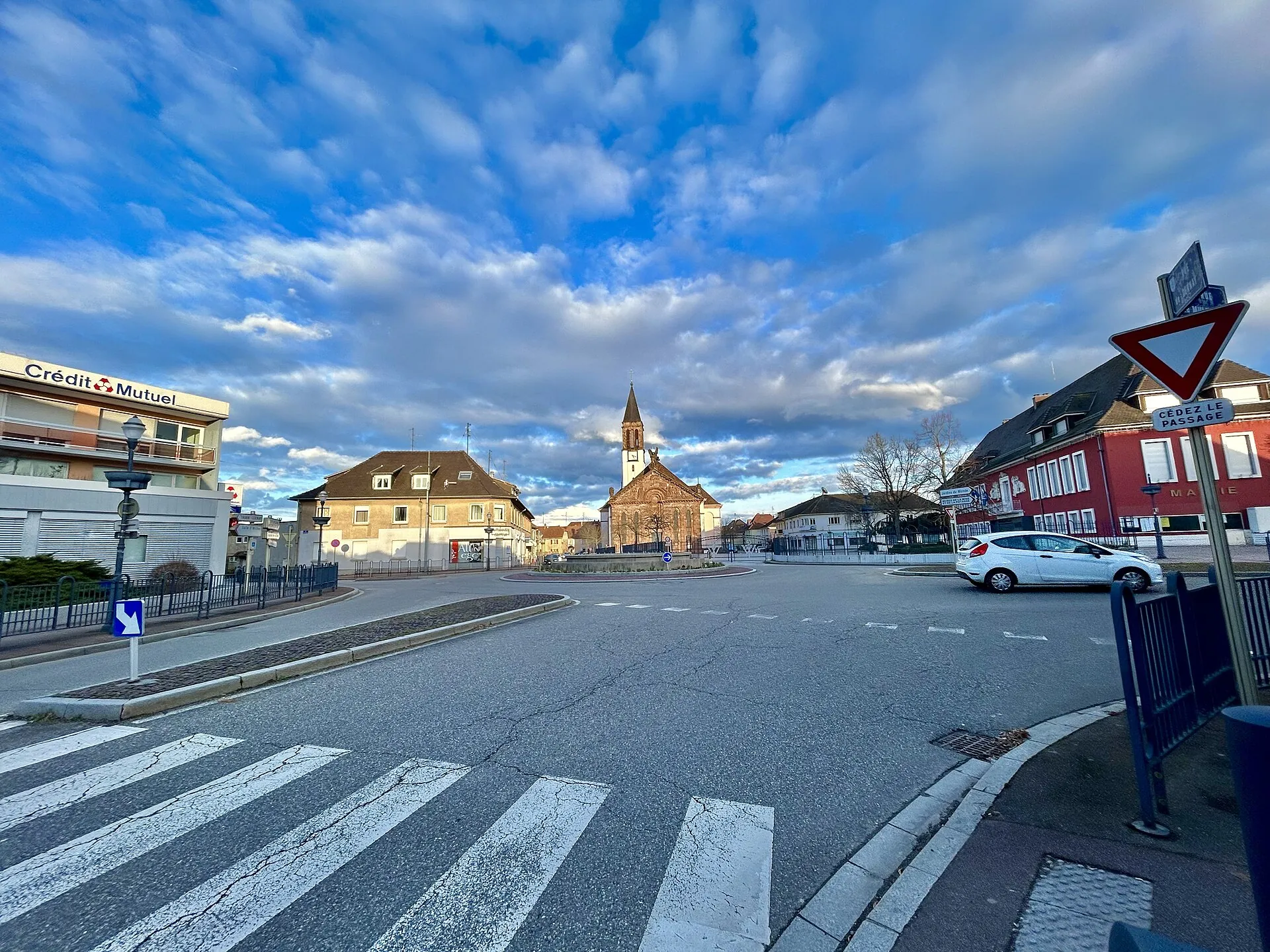 Vue de Wittelsheim
