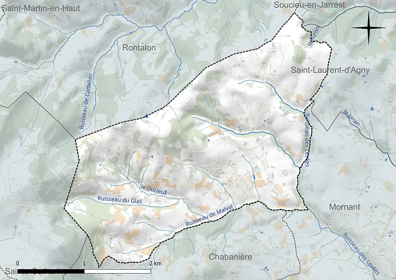 Vue de Chaussan