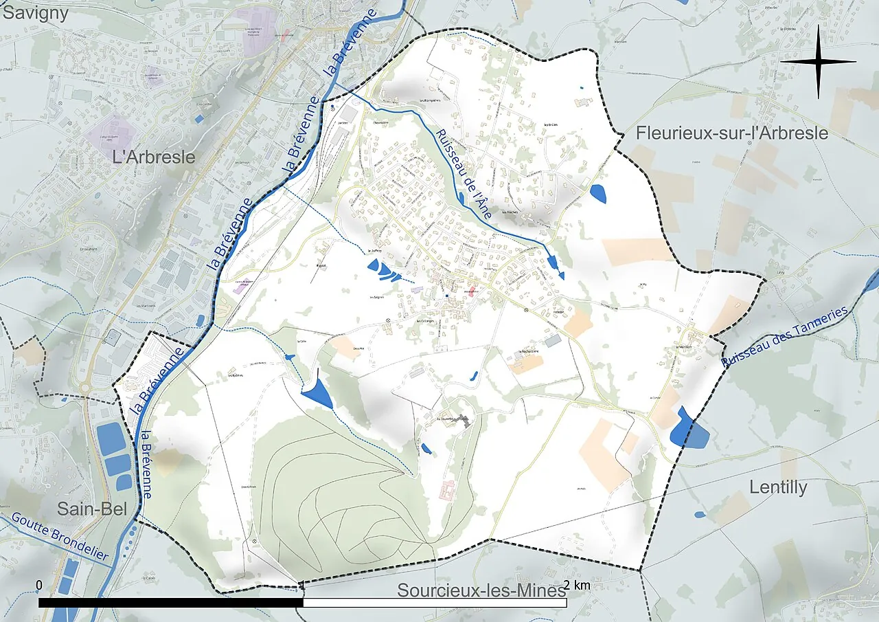 Vue de Éveux