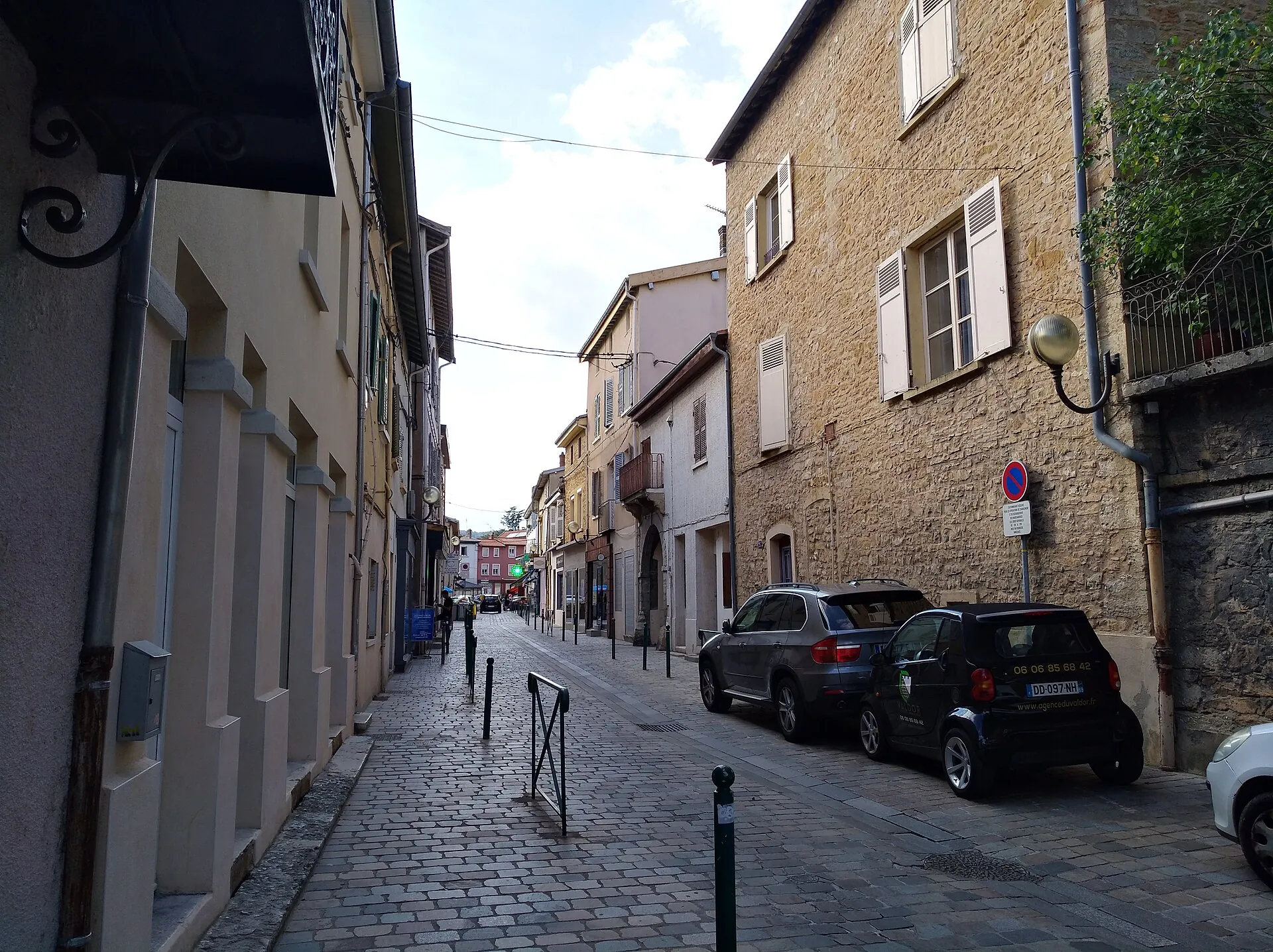 Vue de Fontaines-sur-Saône