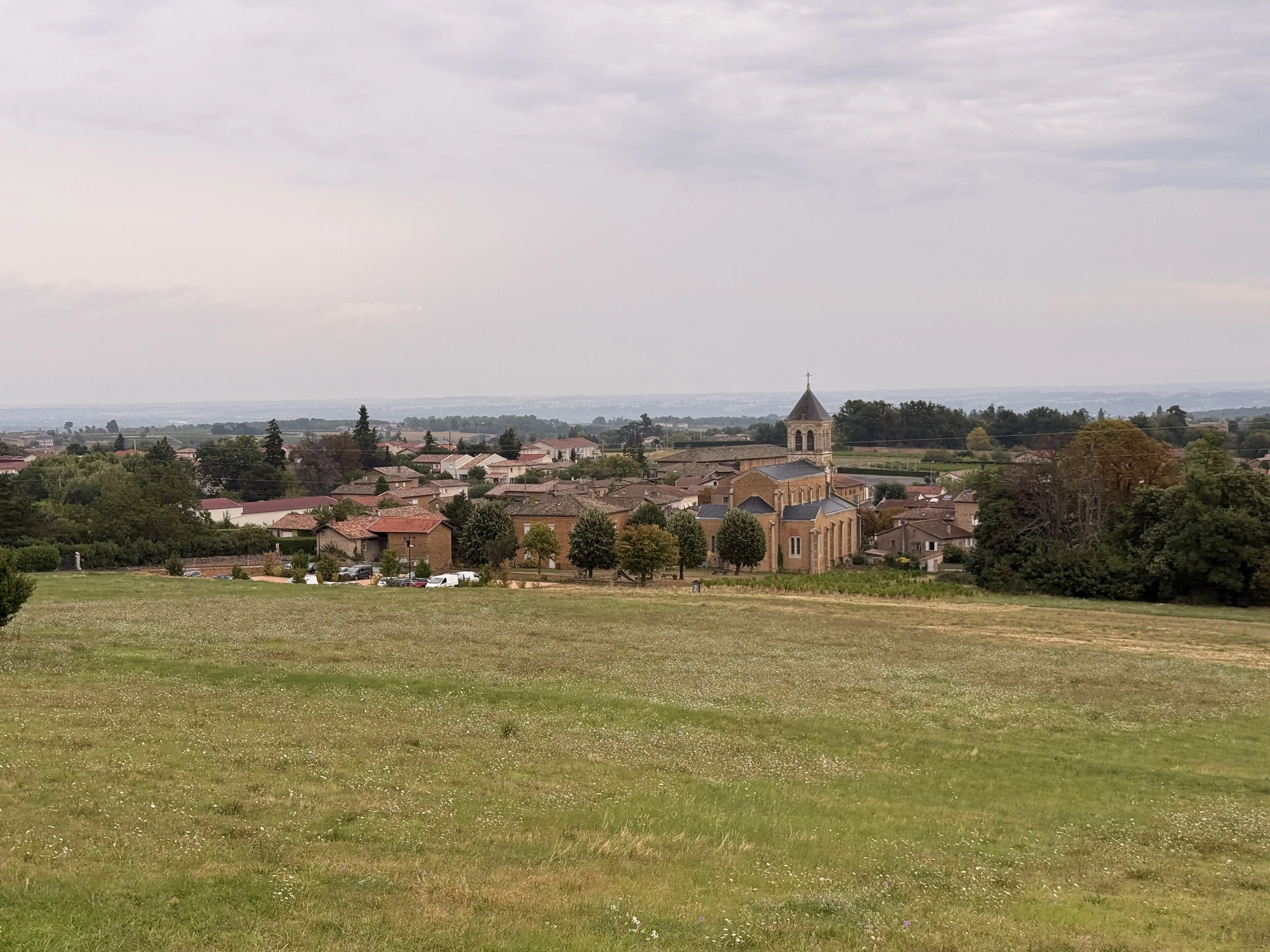 Vue de Lacenas