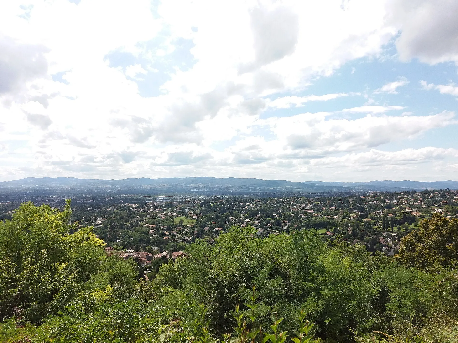 Vue de Saint-Didier-au-Mont-d'Or