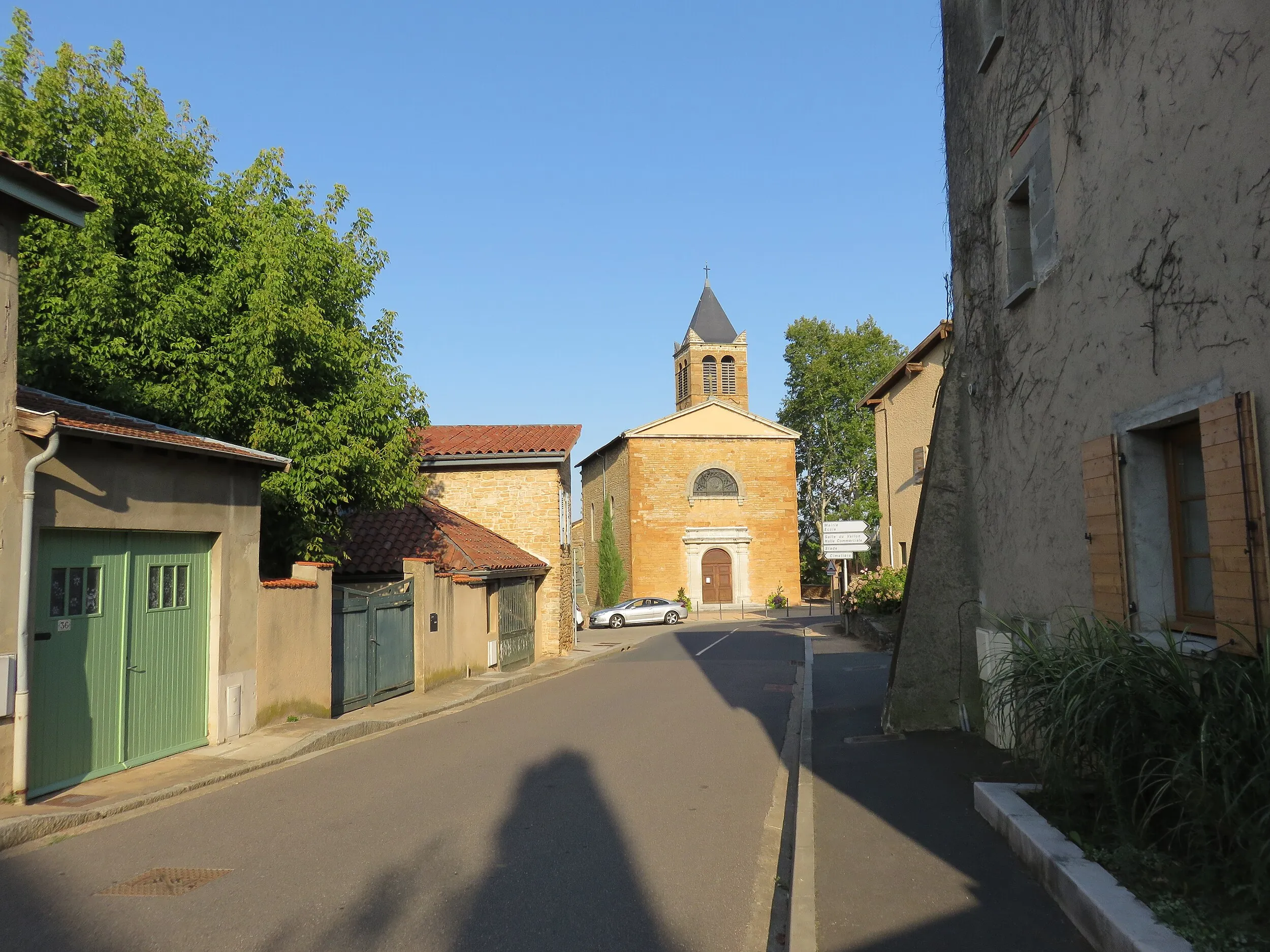 Vue de Saint-Germain-au-Mont-d'Or