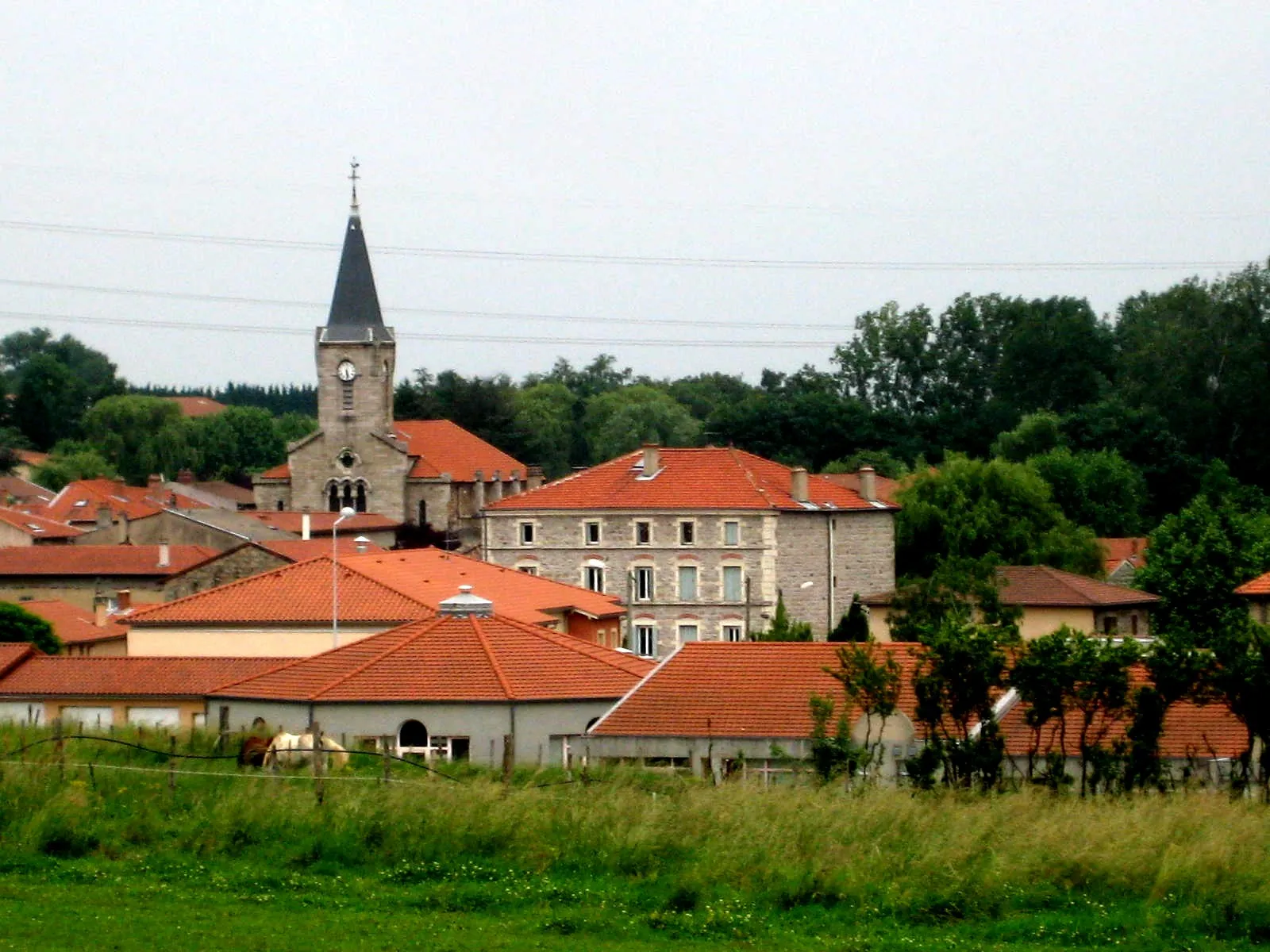 Vue de Saint-Laurent-d'Agny