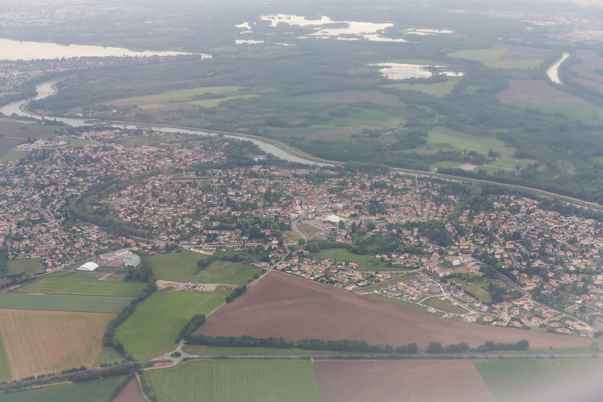 Vue de Jonage