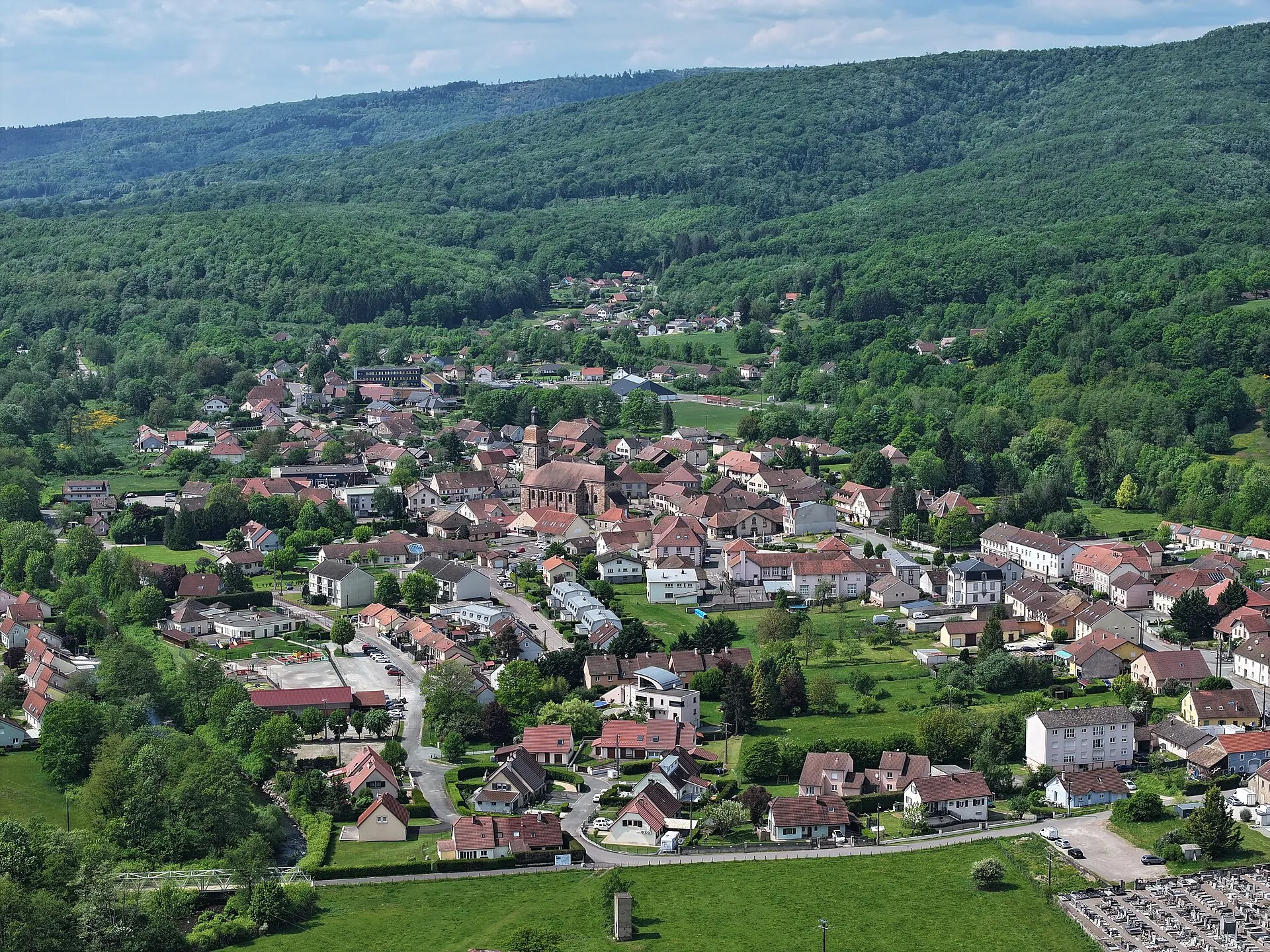 Vue de Champagney