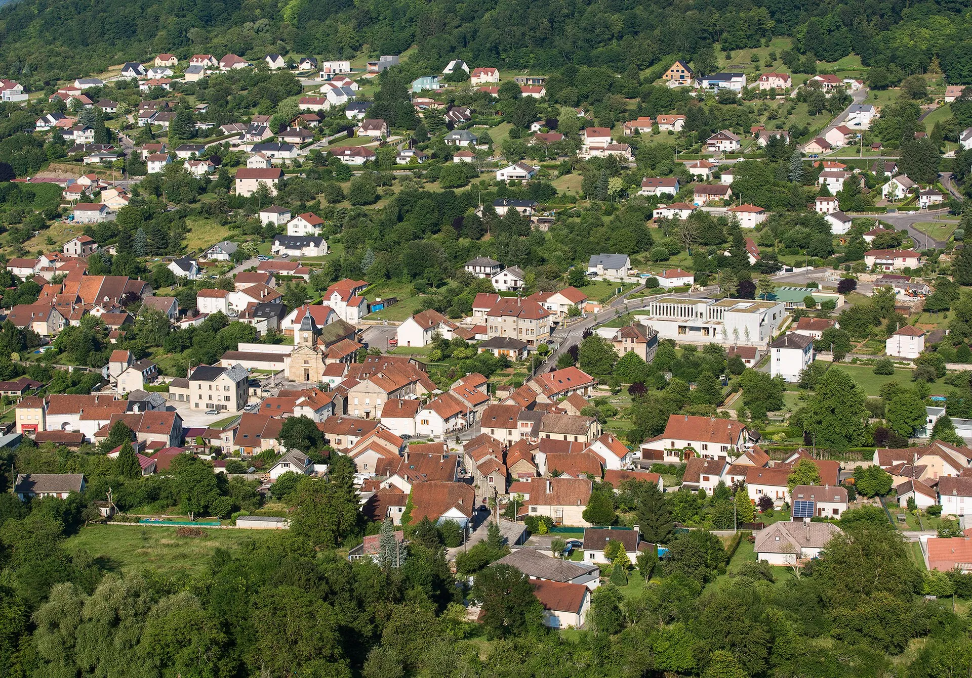 Vue de Échenoz-la-Méline