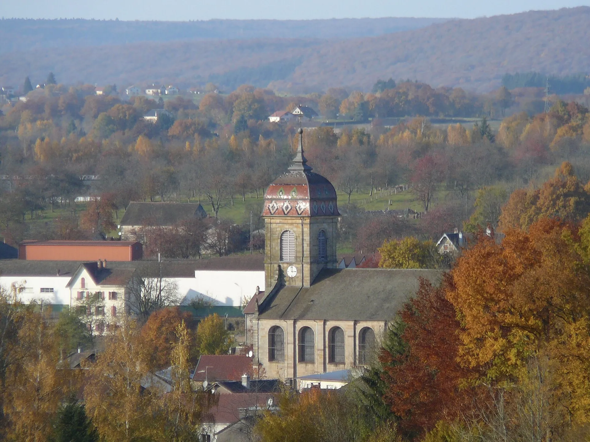 Vue de Fougerolles-Saint-Valbert