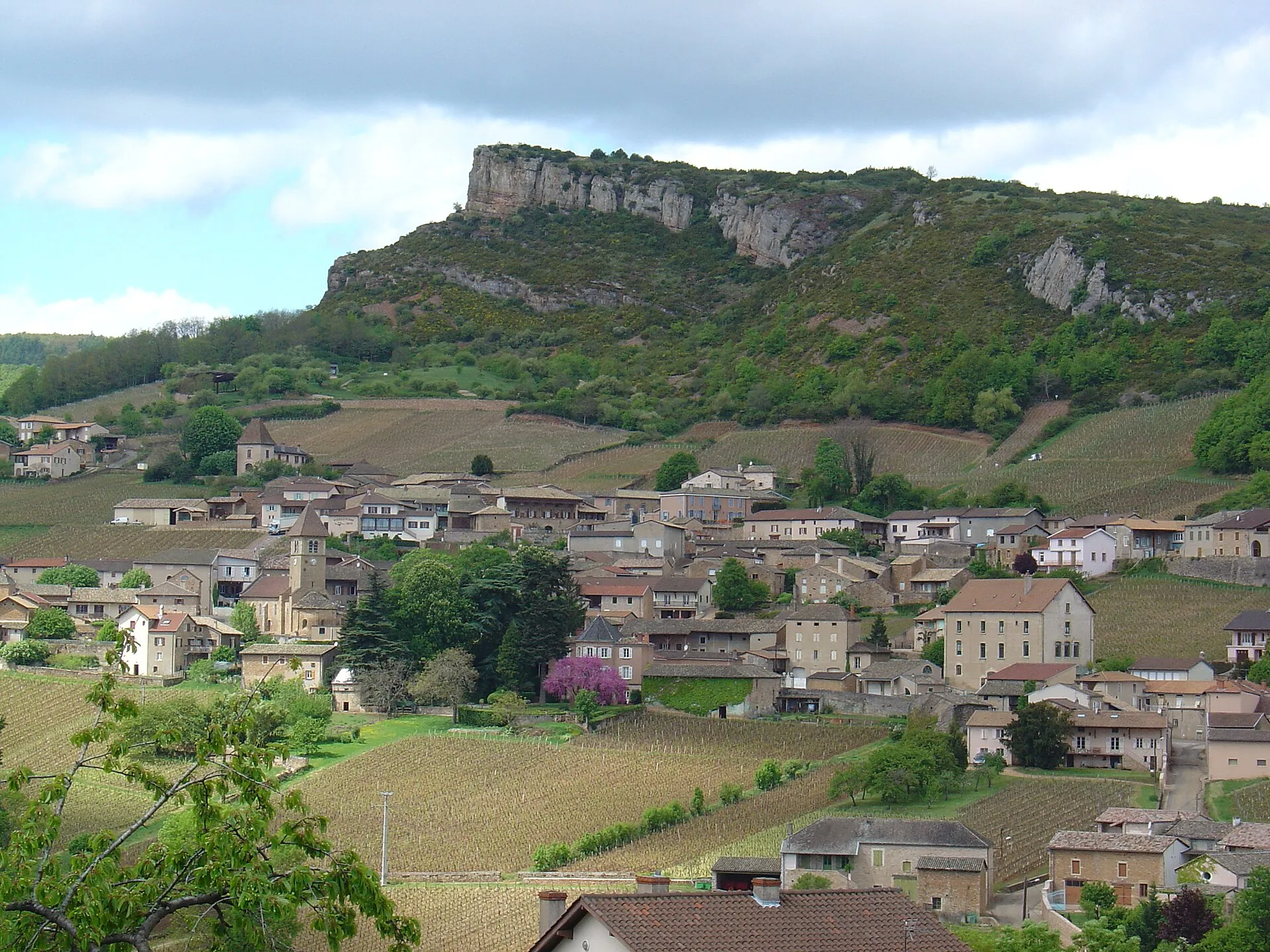 Vue de Charnay-lès-Mâcon