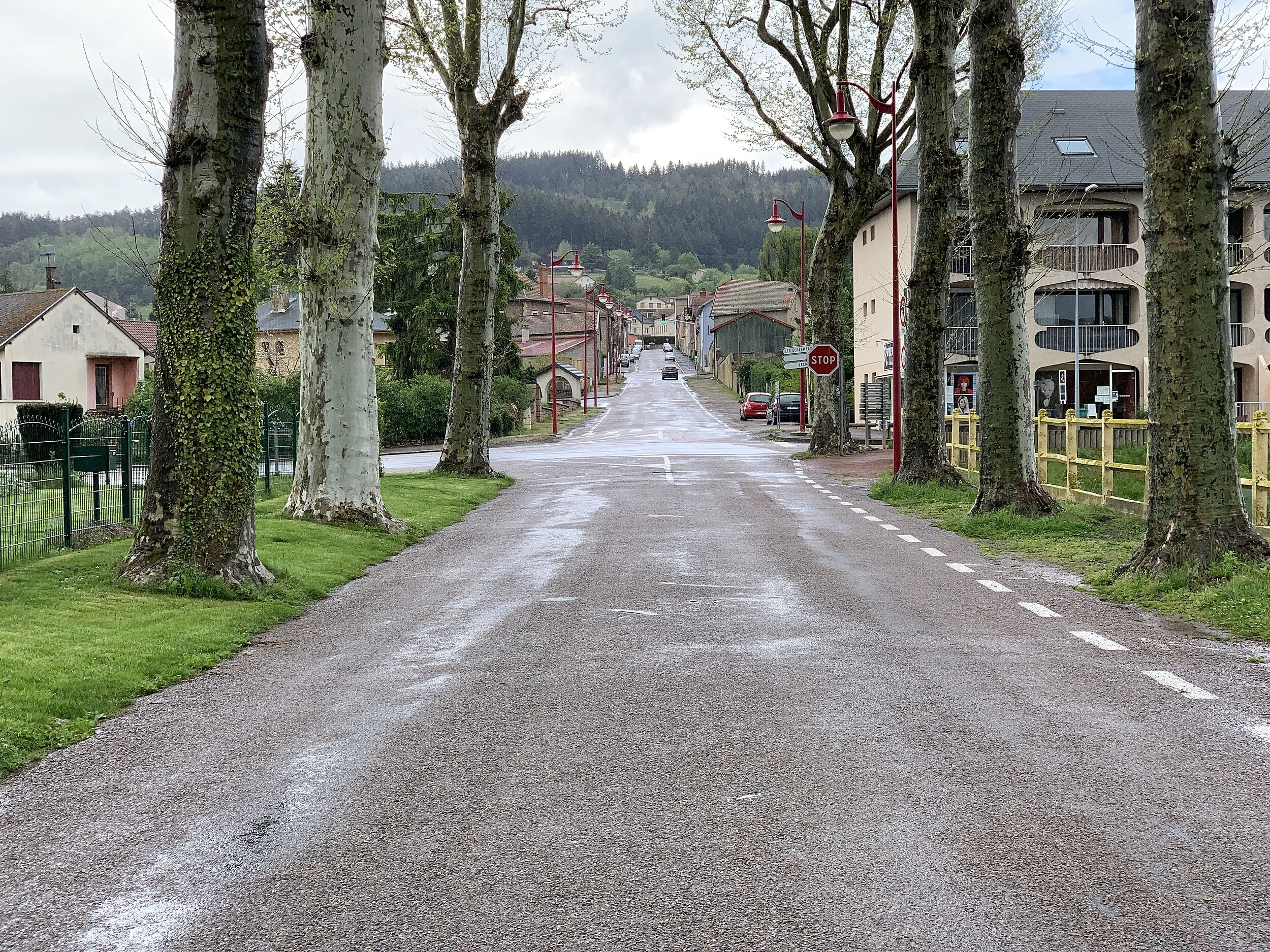 Vue de Chauffailles