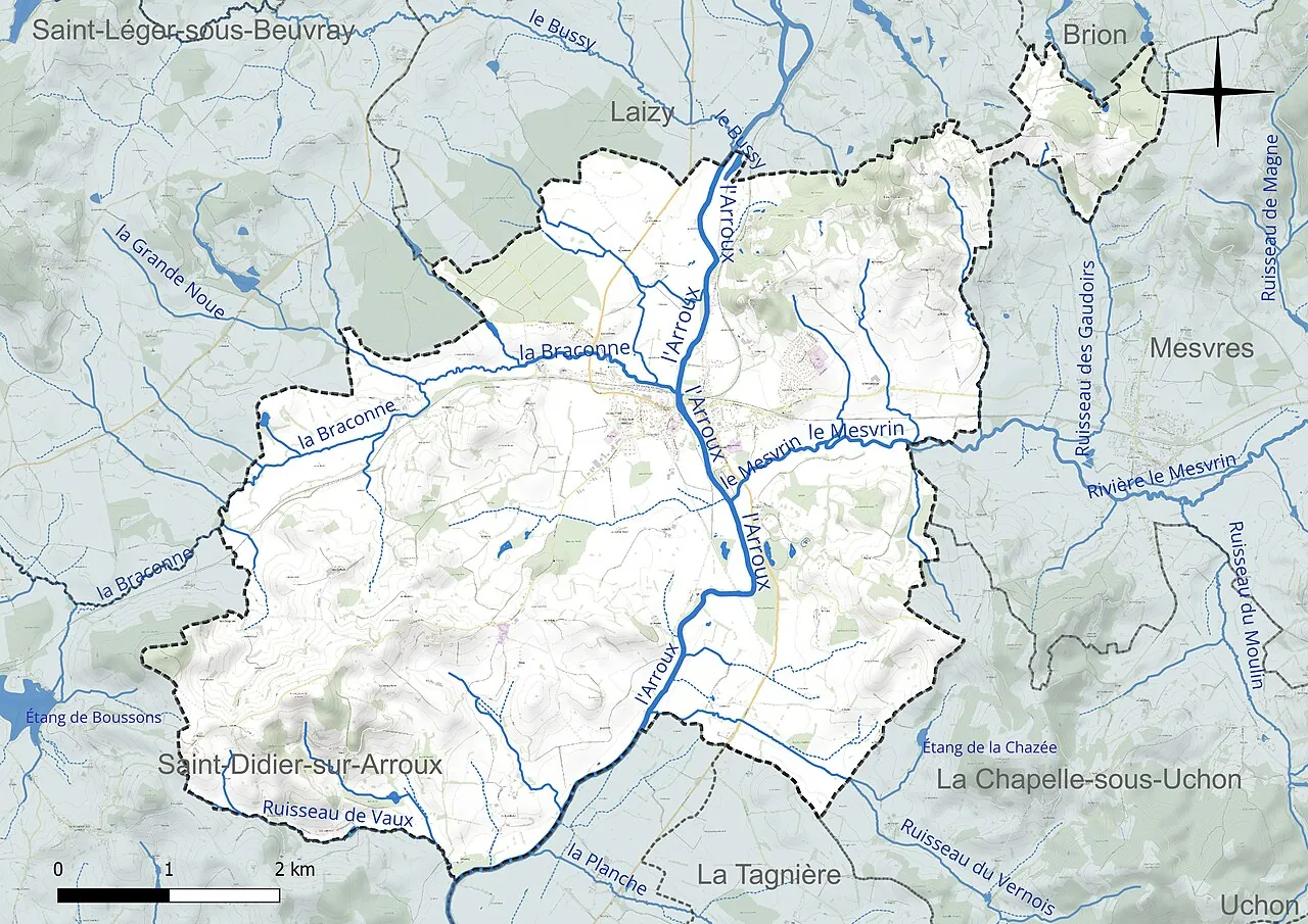 Vue de Étang-sur-Arroux