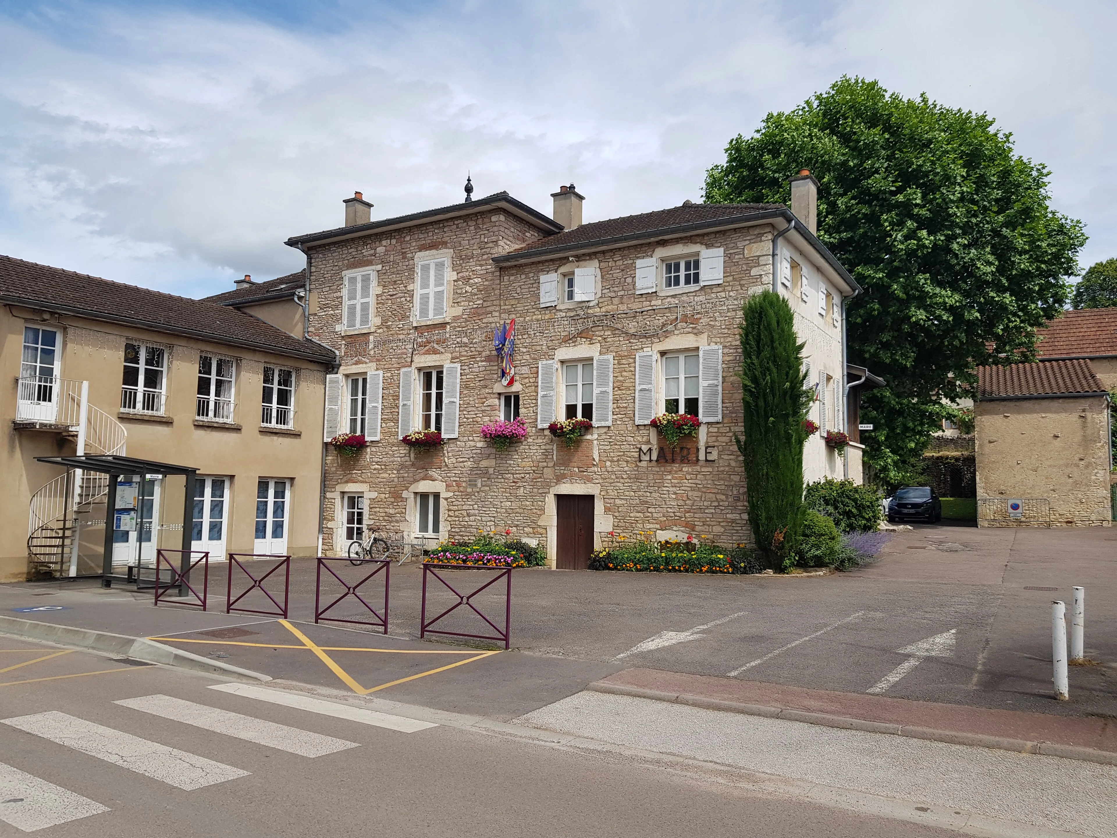 Vue de Mellecey