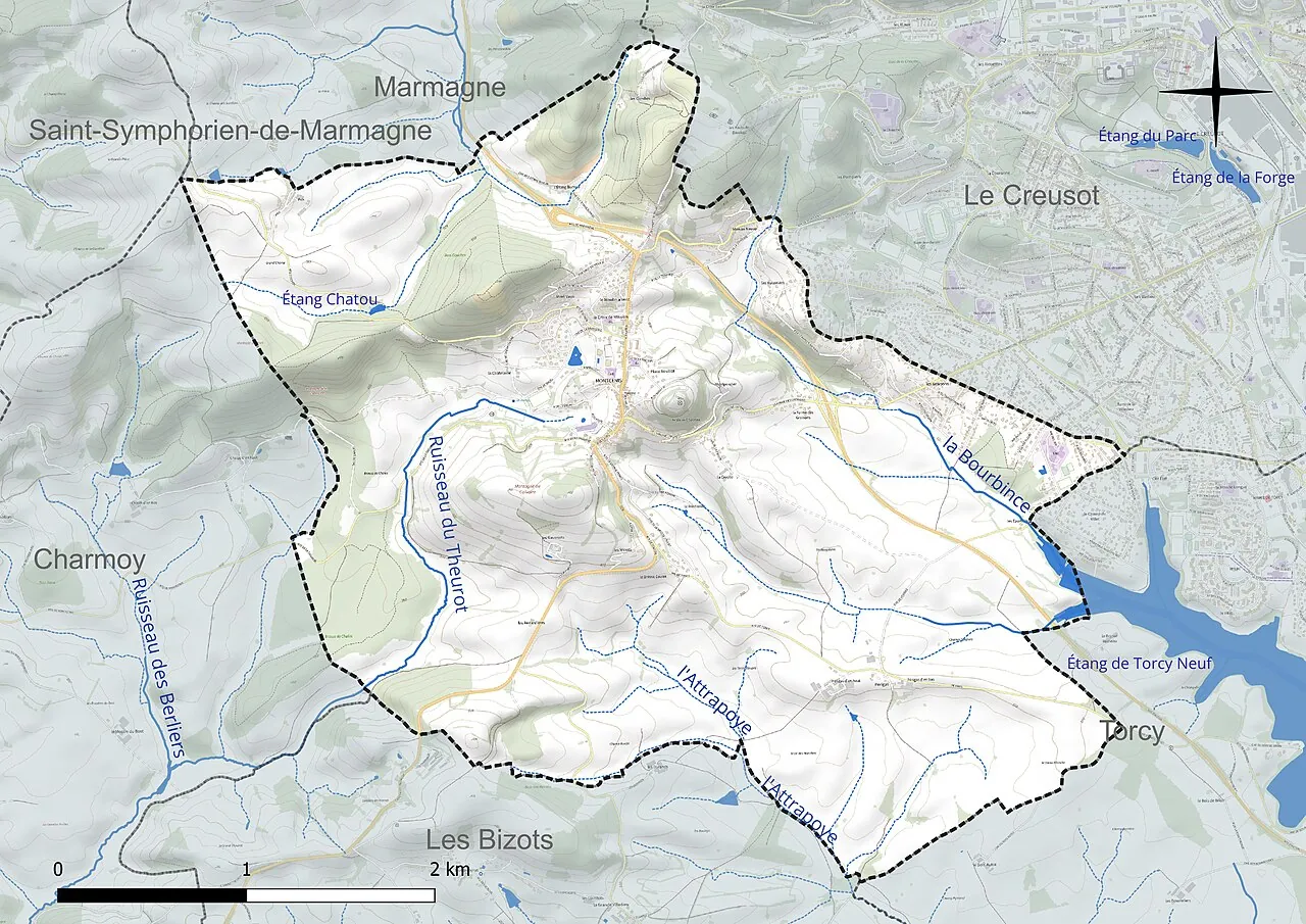 Vue de Montcenis