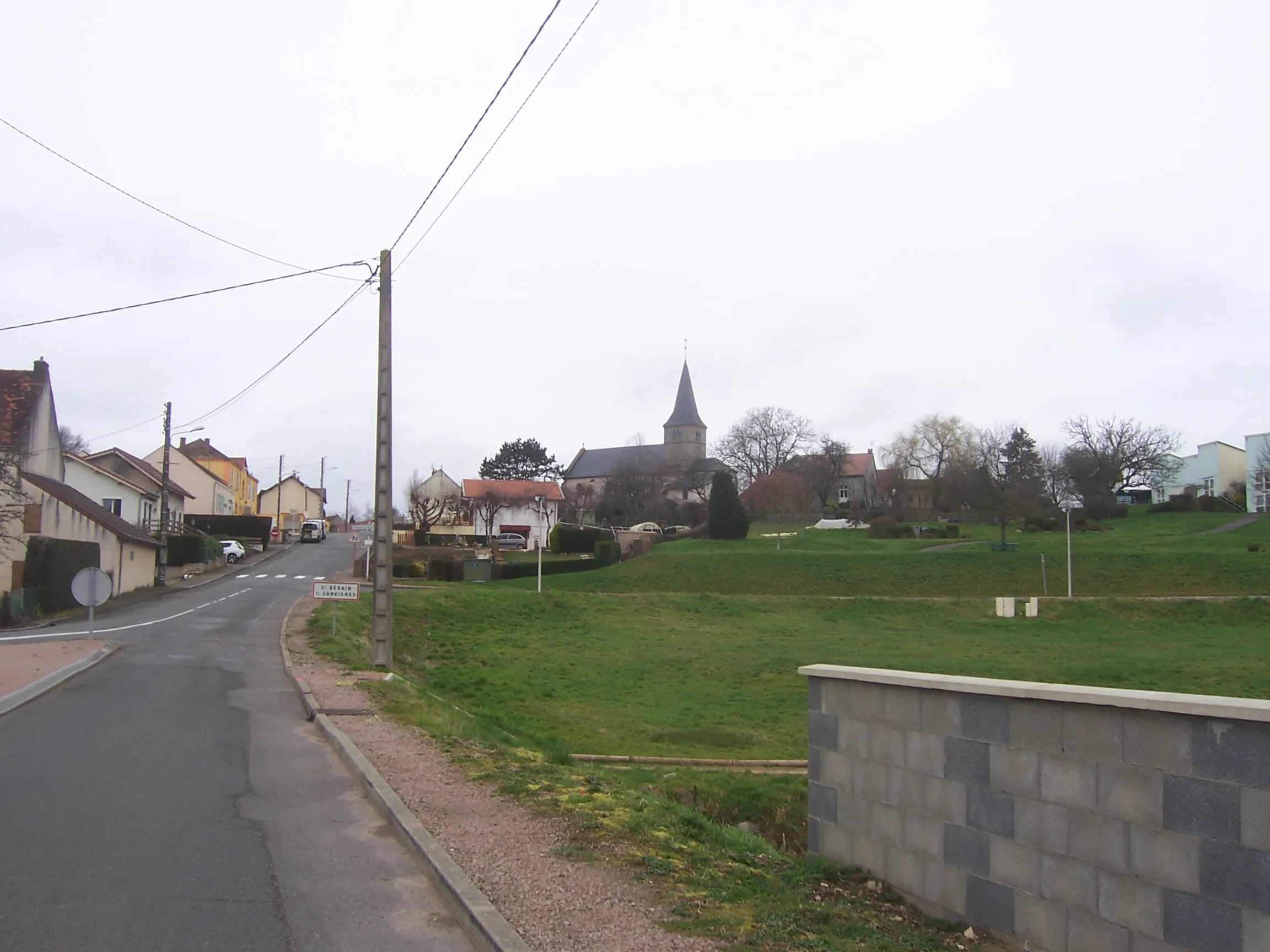 Vue de Saint-Berain-sous-Sanvignes