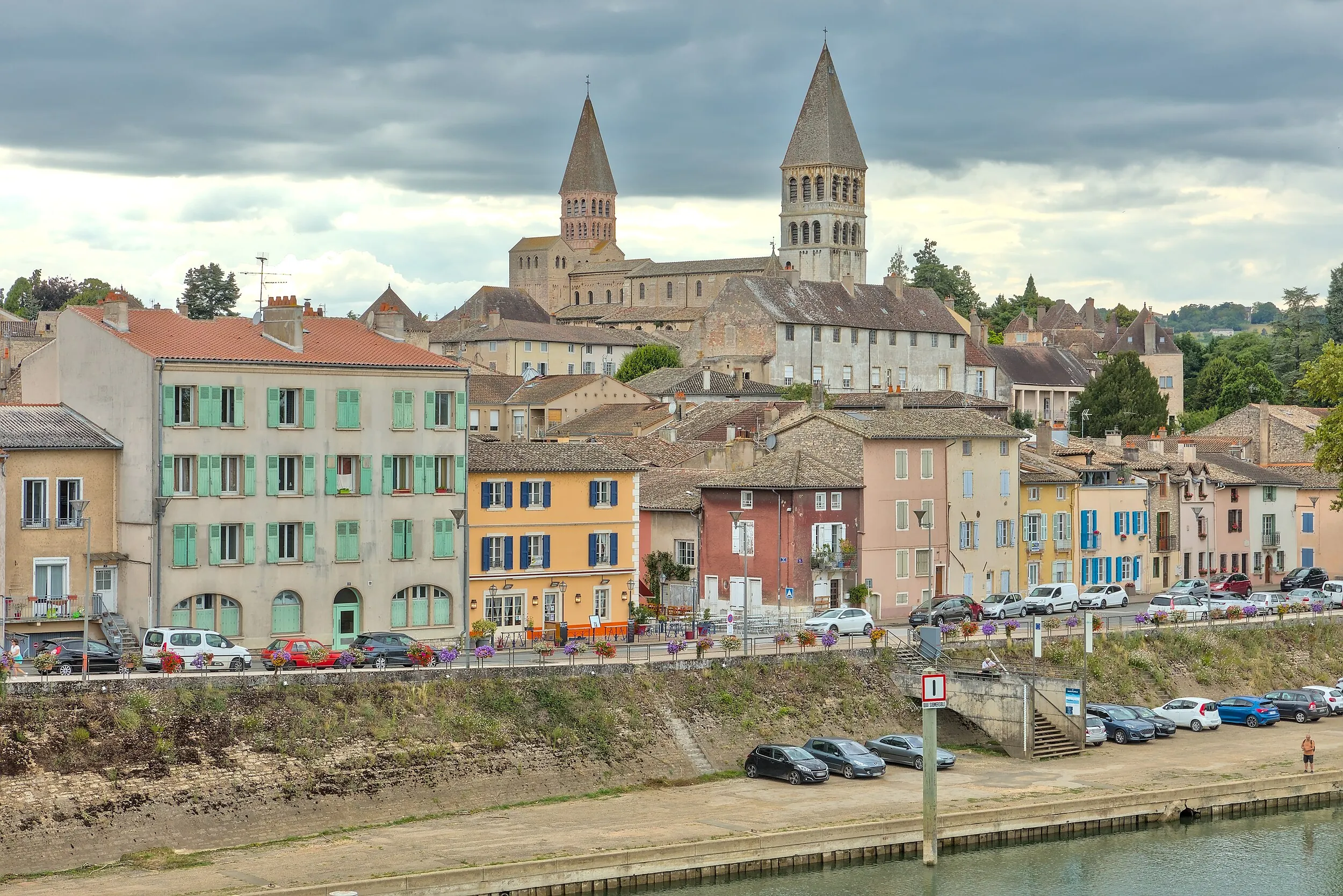 Vue de Tournus