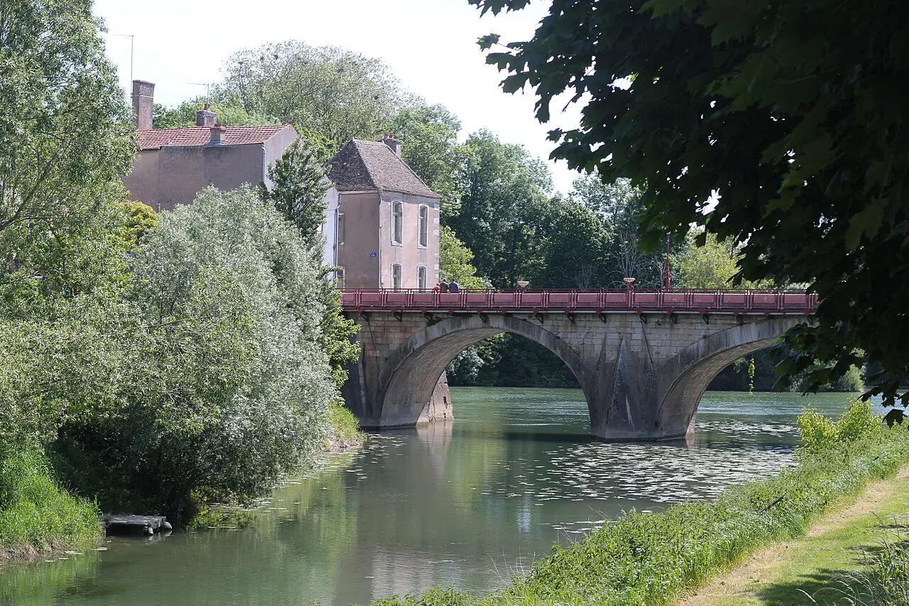 Vue de Verdun-sur-le-Doubs