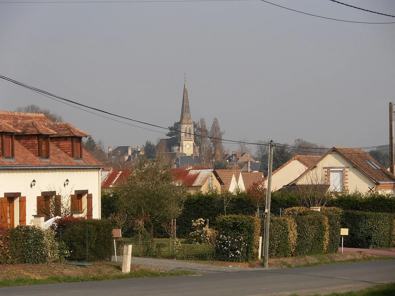 Vue de La Chapelle-d'Aligné