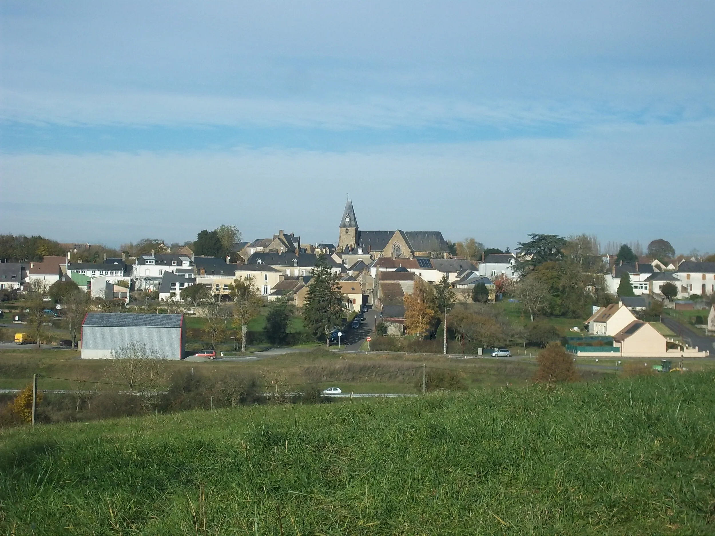 Vue de Coulans-sur-Gée