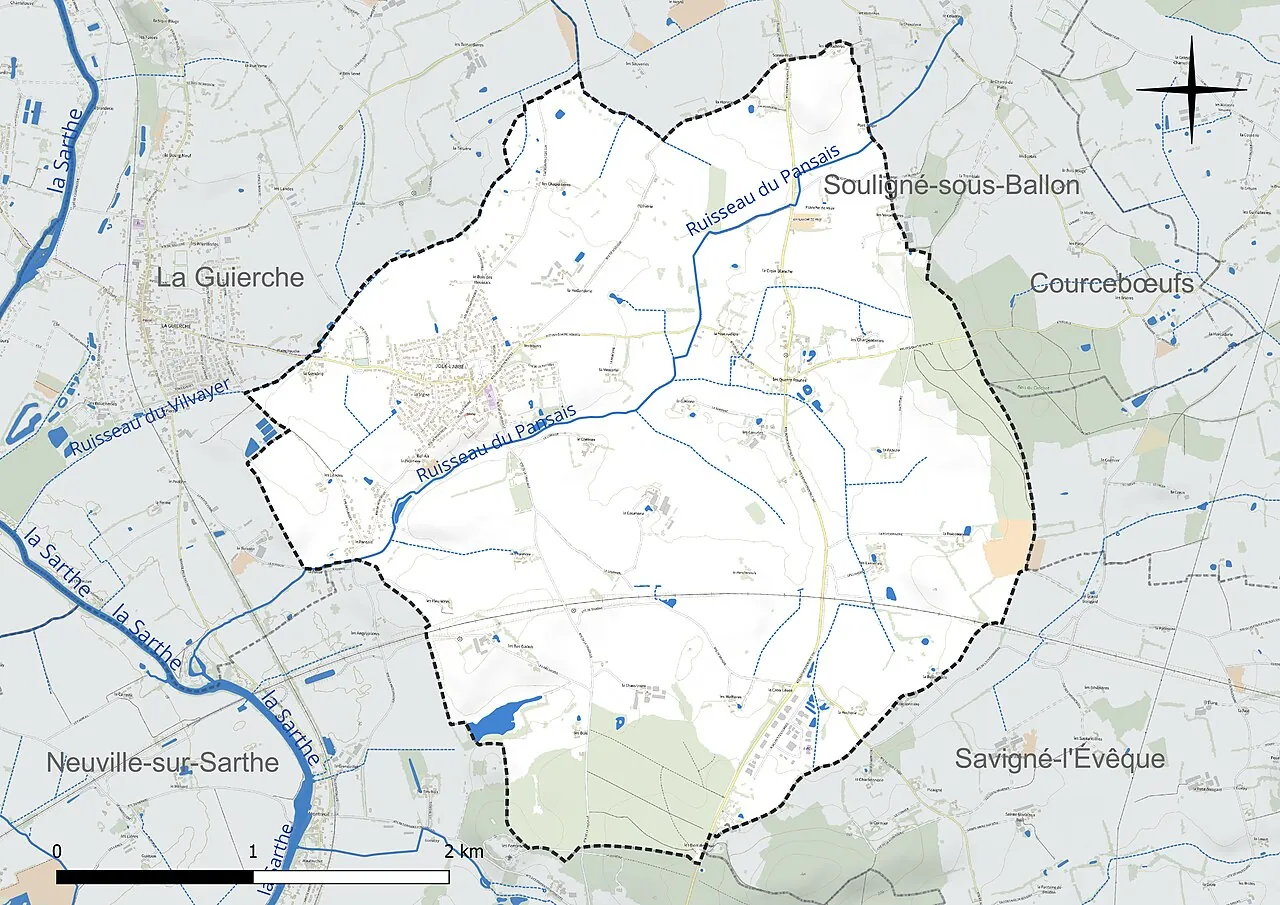 Vue de Joué-l'Abbé