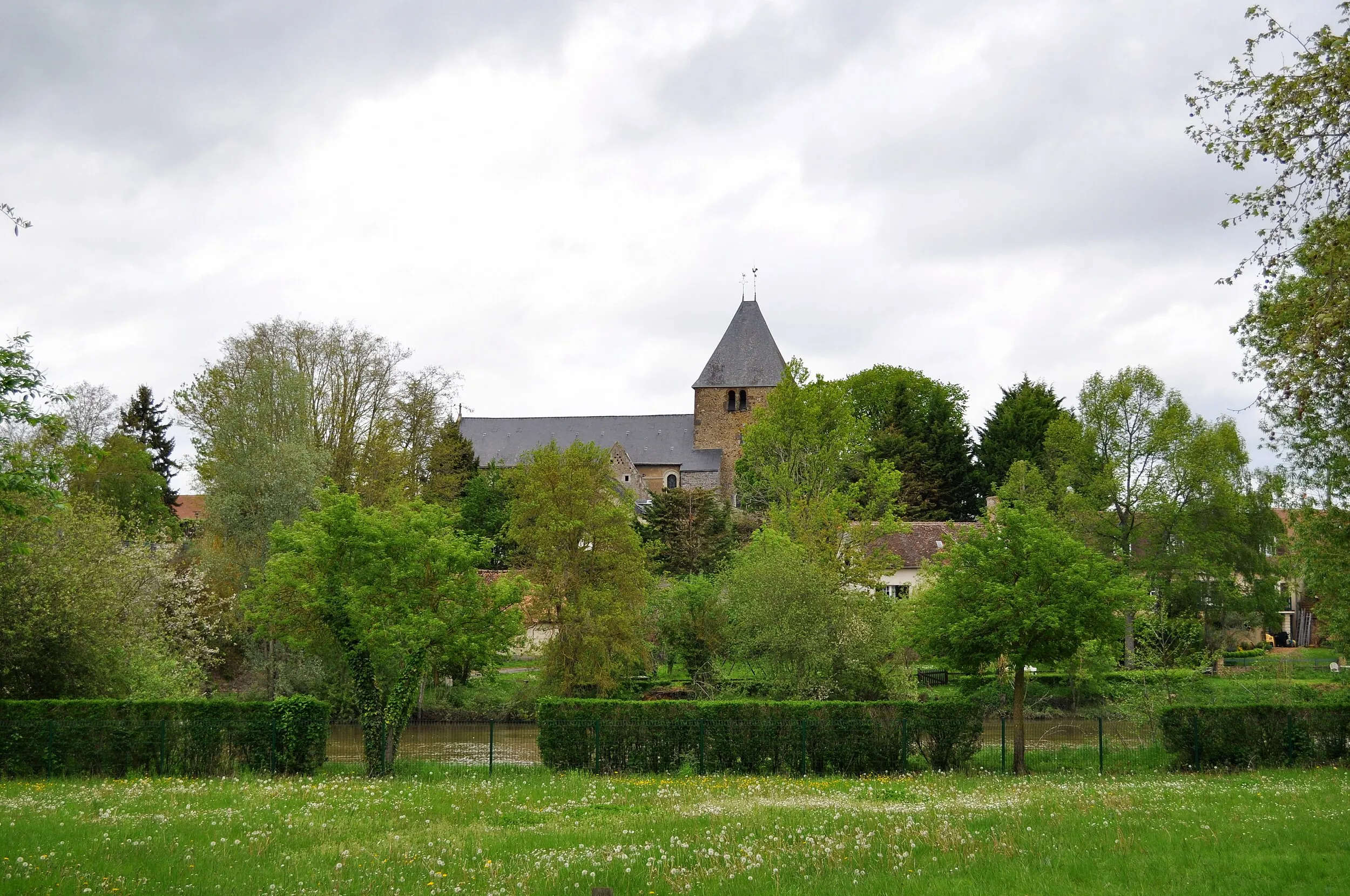 Vue de Roëzé-sur-Sarthe