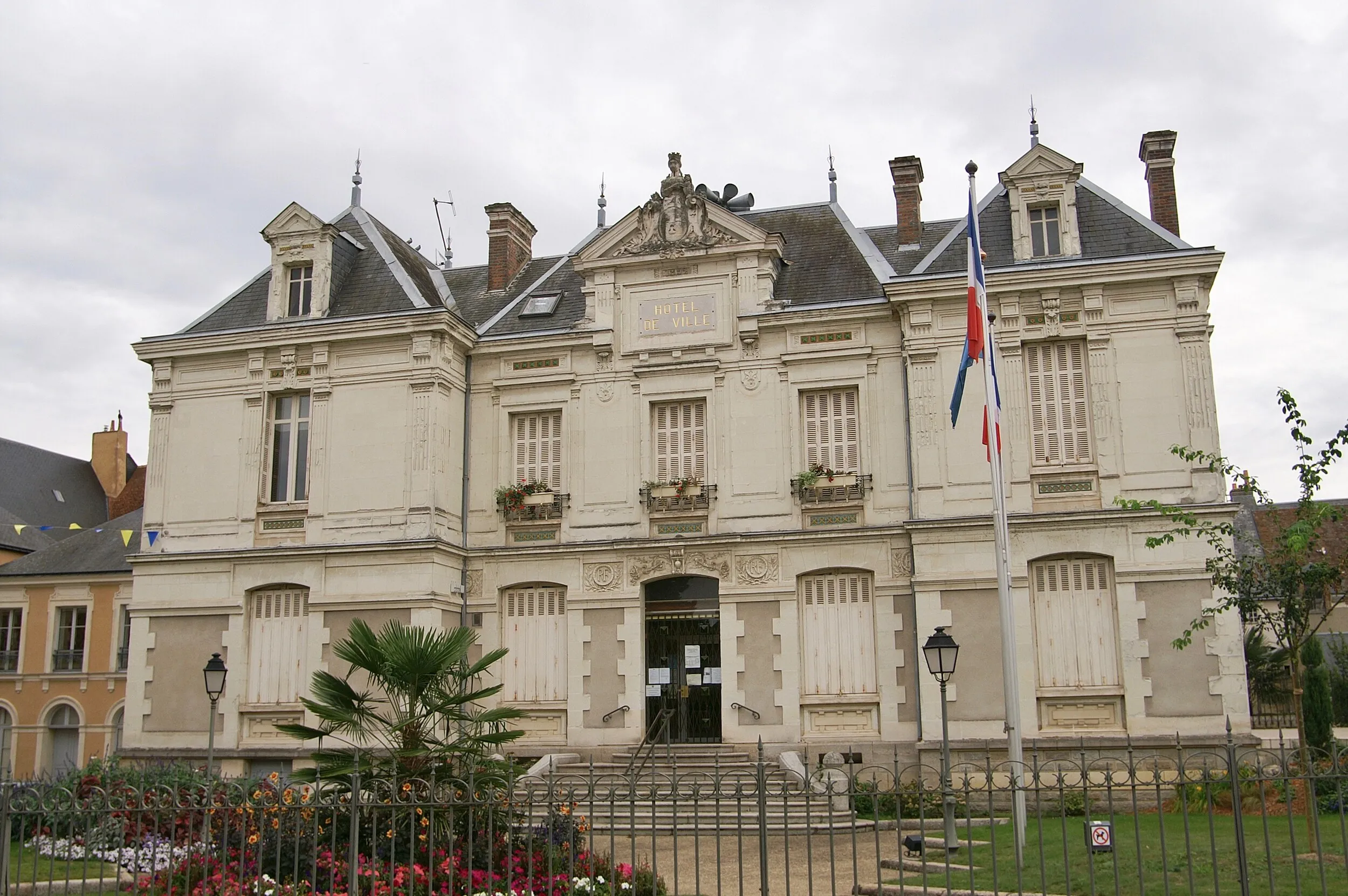 Vue de Saint-Calais