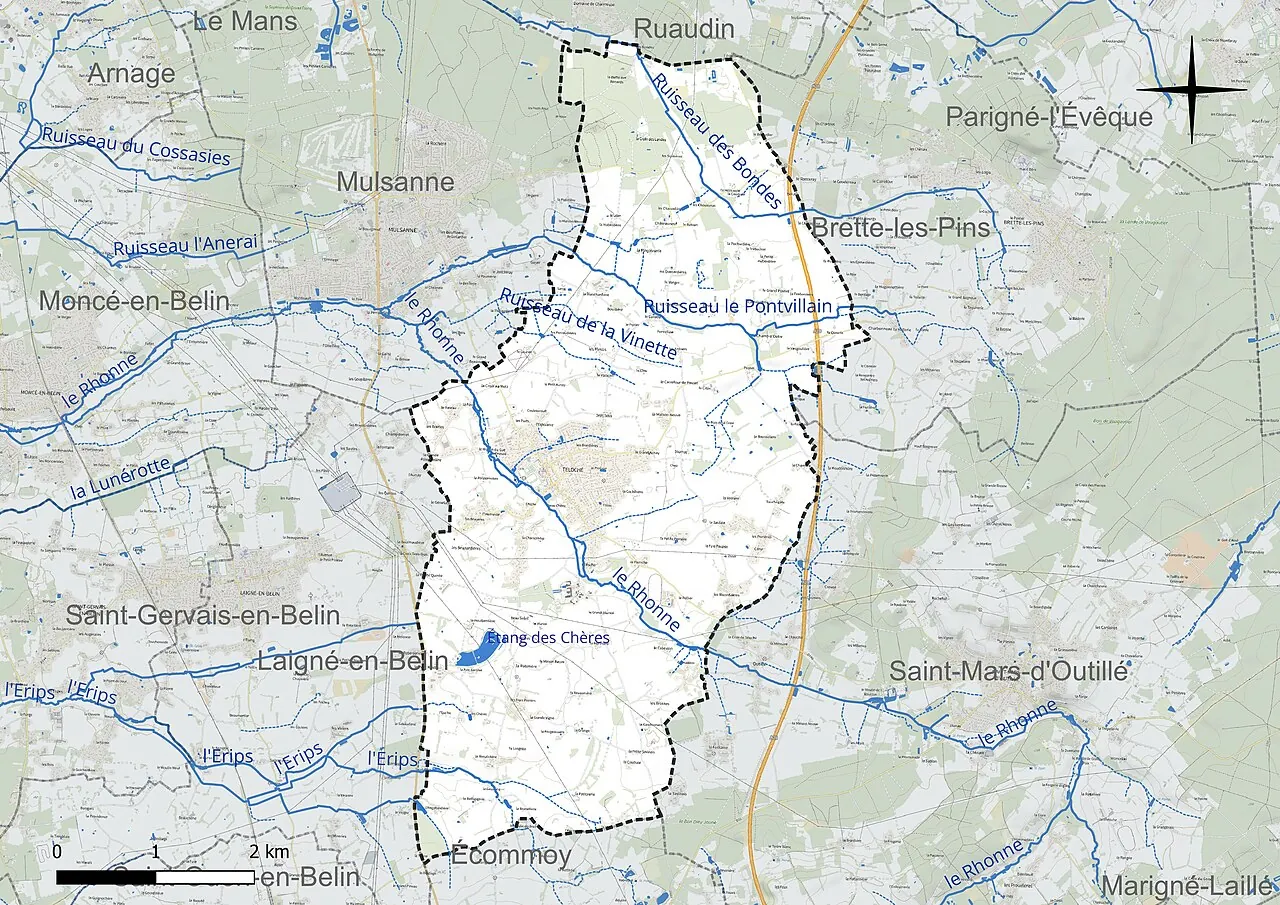 Vue de Teloché