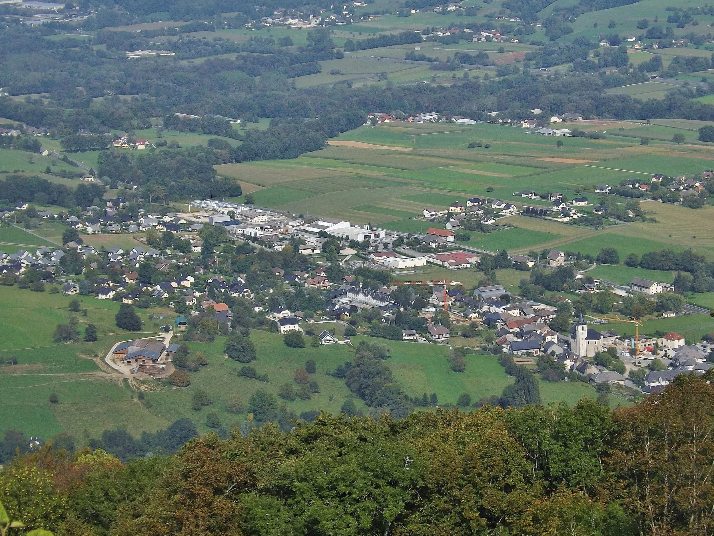 Vue de La Biolle