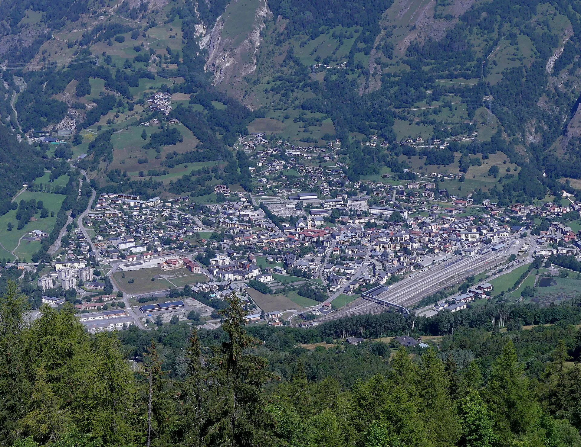 Vue de Bourg-Saint-Maurice