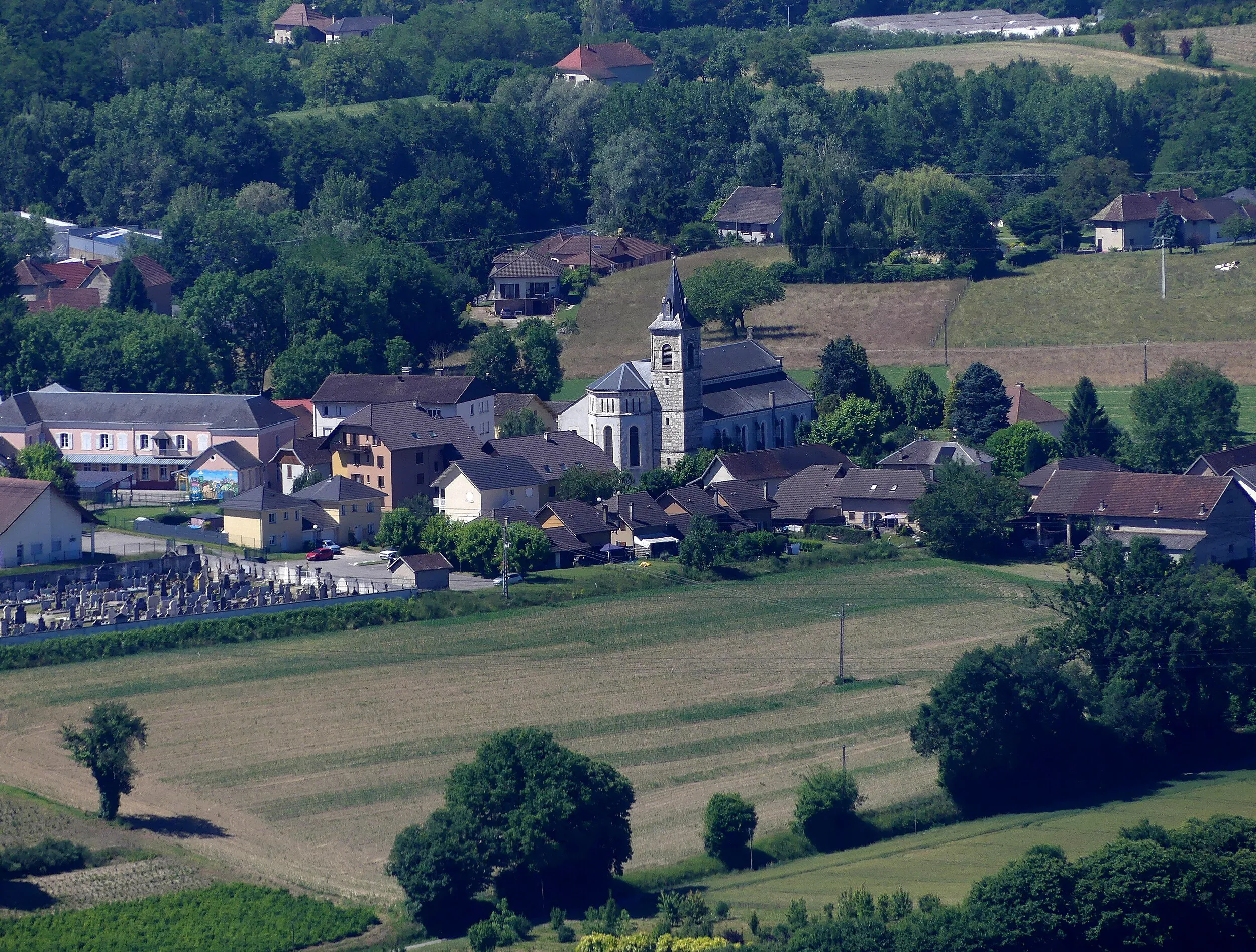 Vue de Domessin