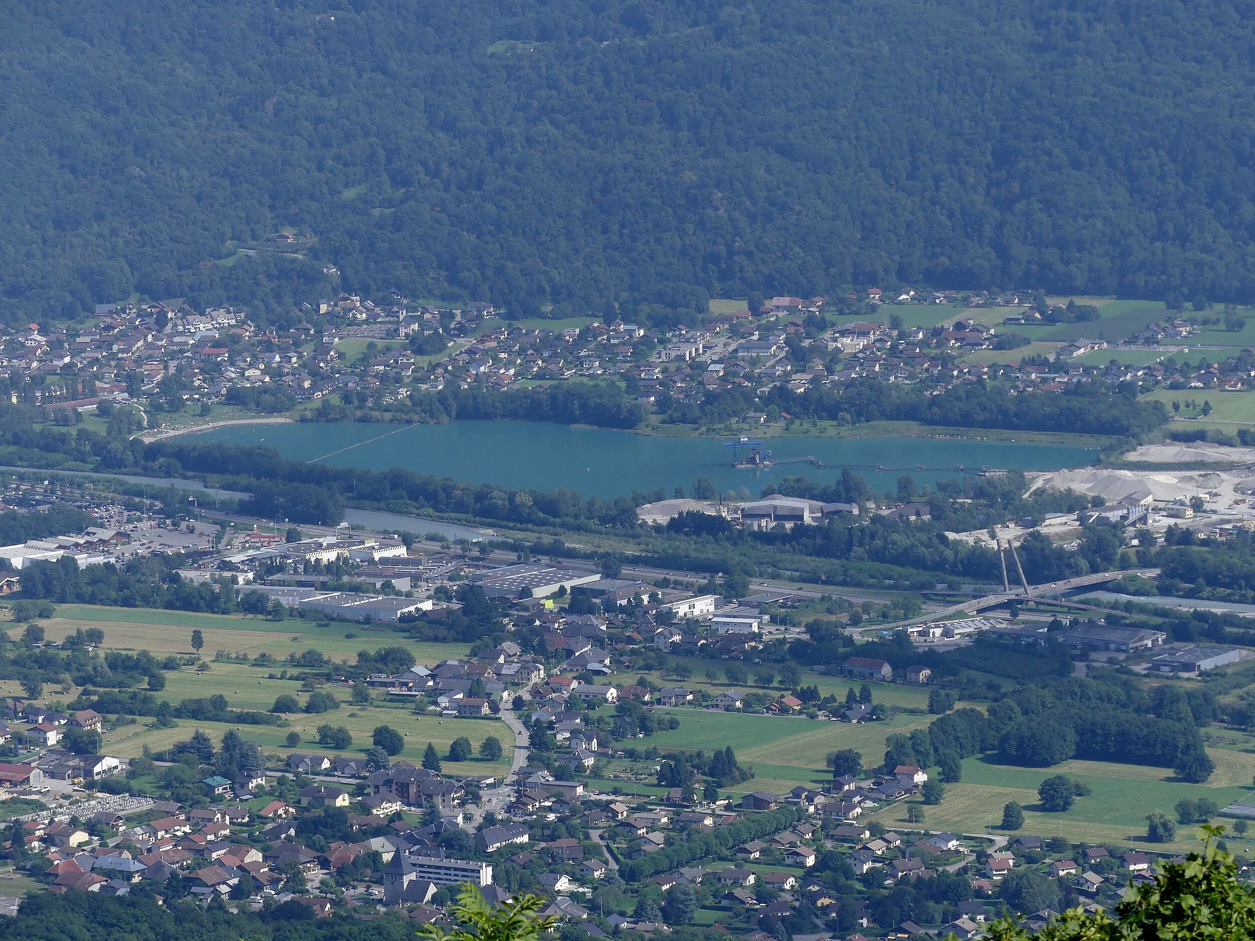 Vue de Gilly-sur-Isère