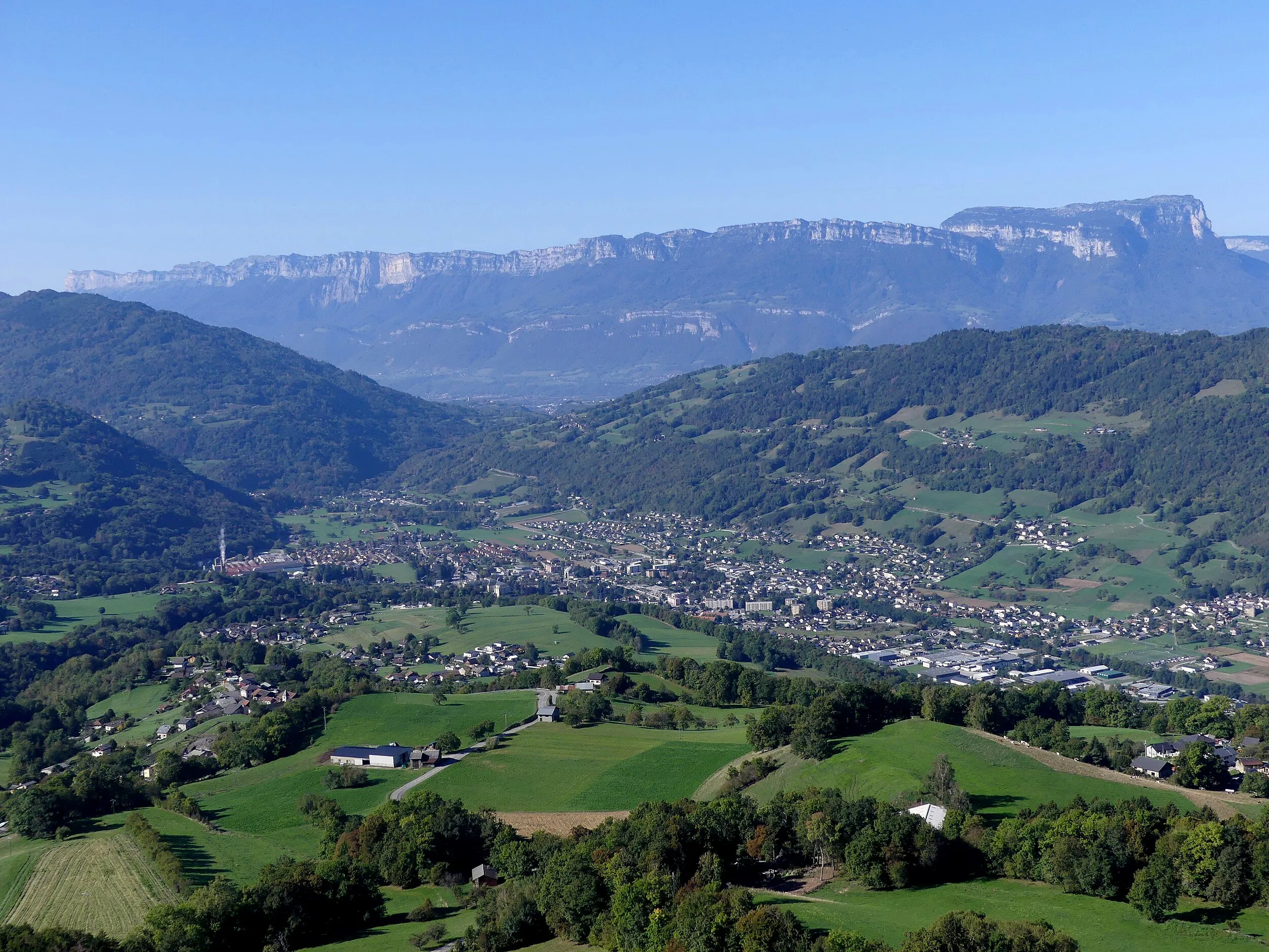 Vue de Valgelon-La Rochette
