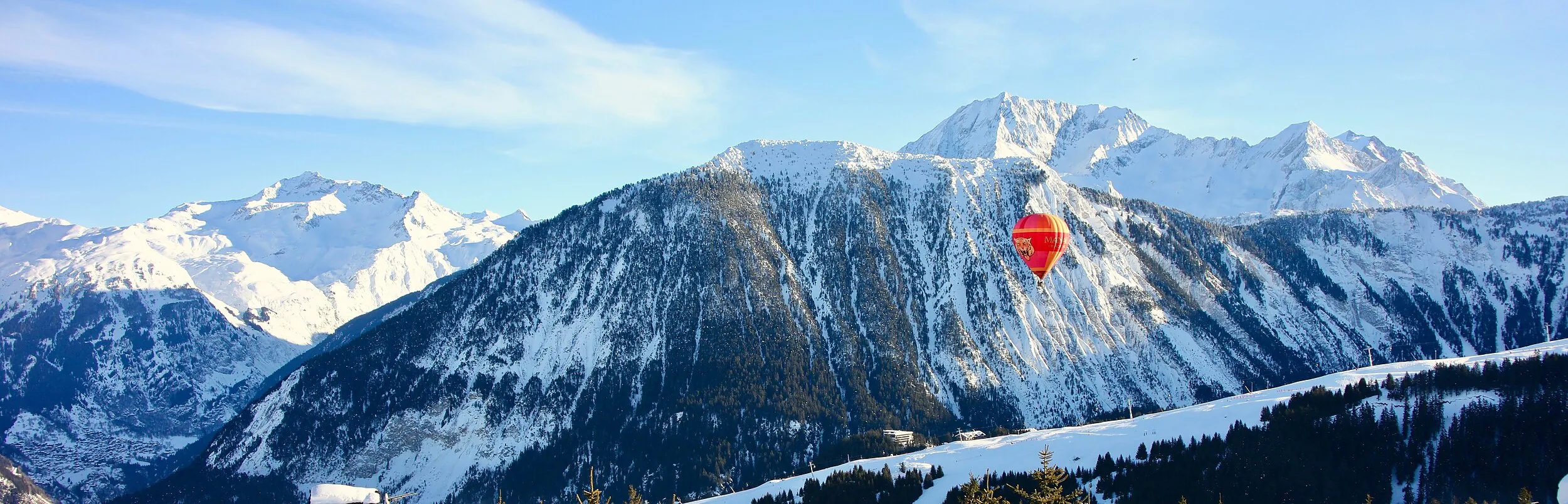 Vue de Courchevel