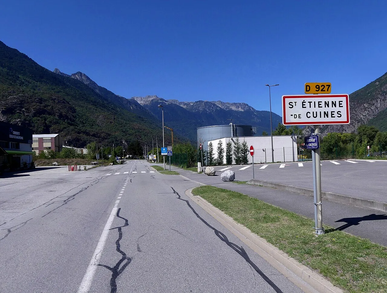 Vue de Saint-Étienne-de-Cuines