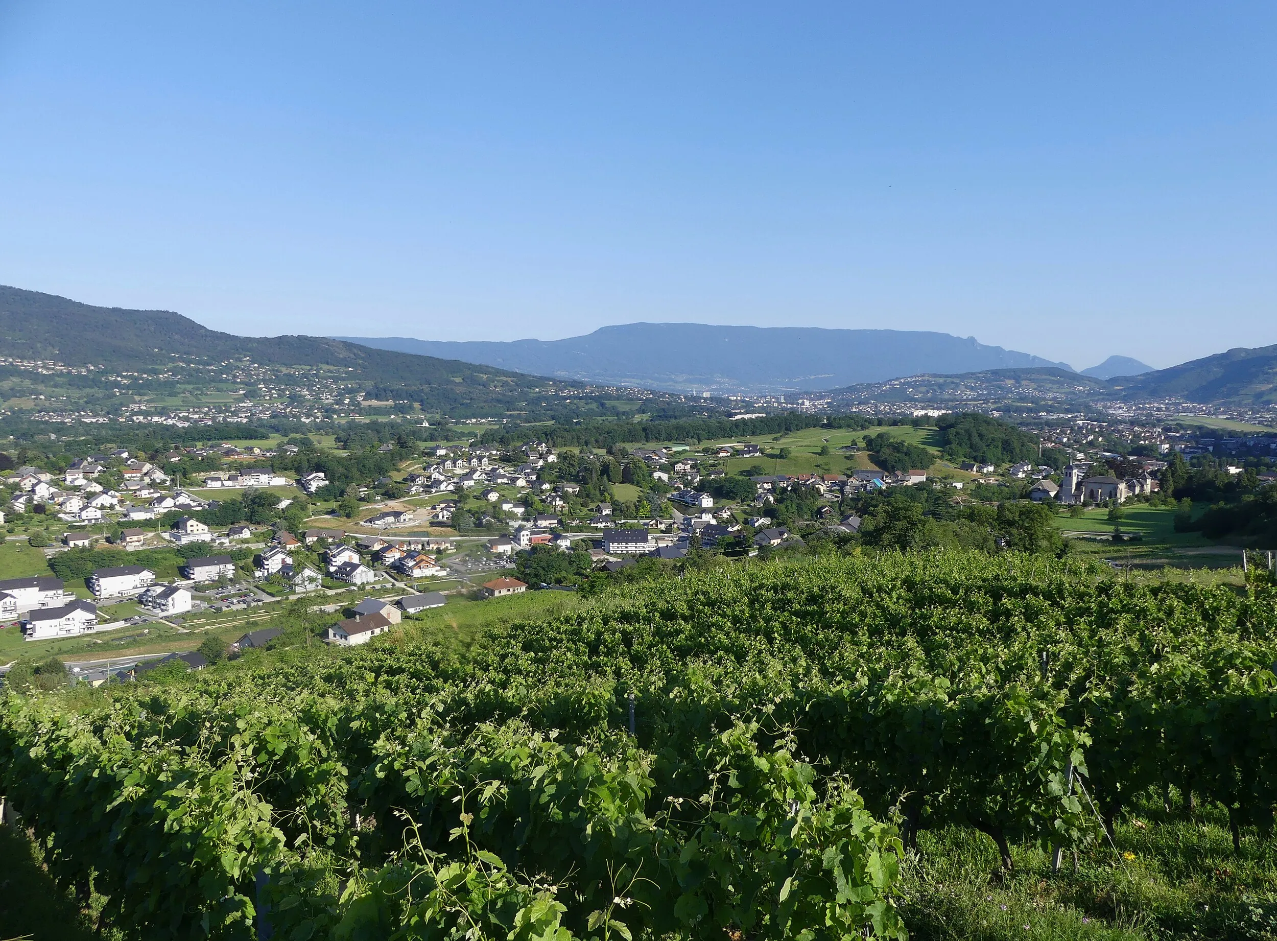 Vue de Saint-Jeoire-Prieuré