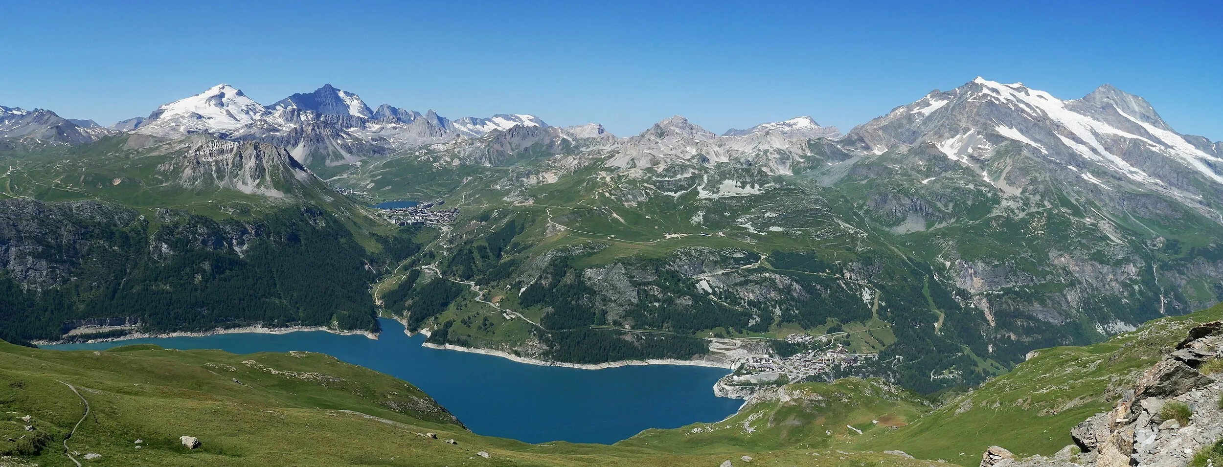 Vue de Tignes