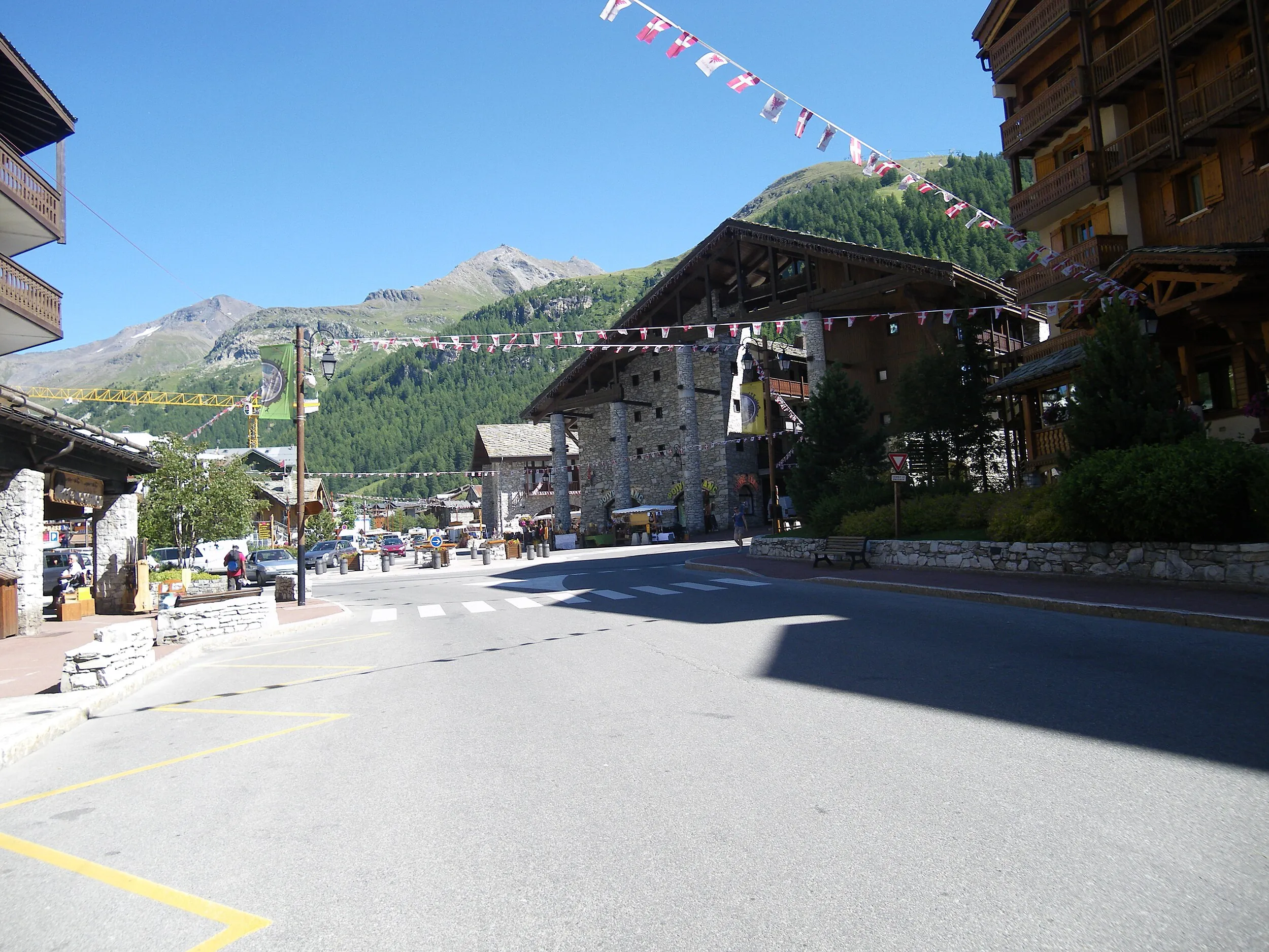 Vue de Val-d'Isère
