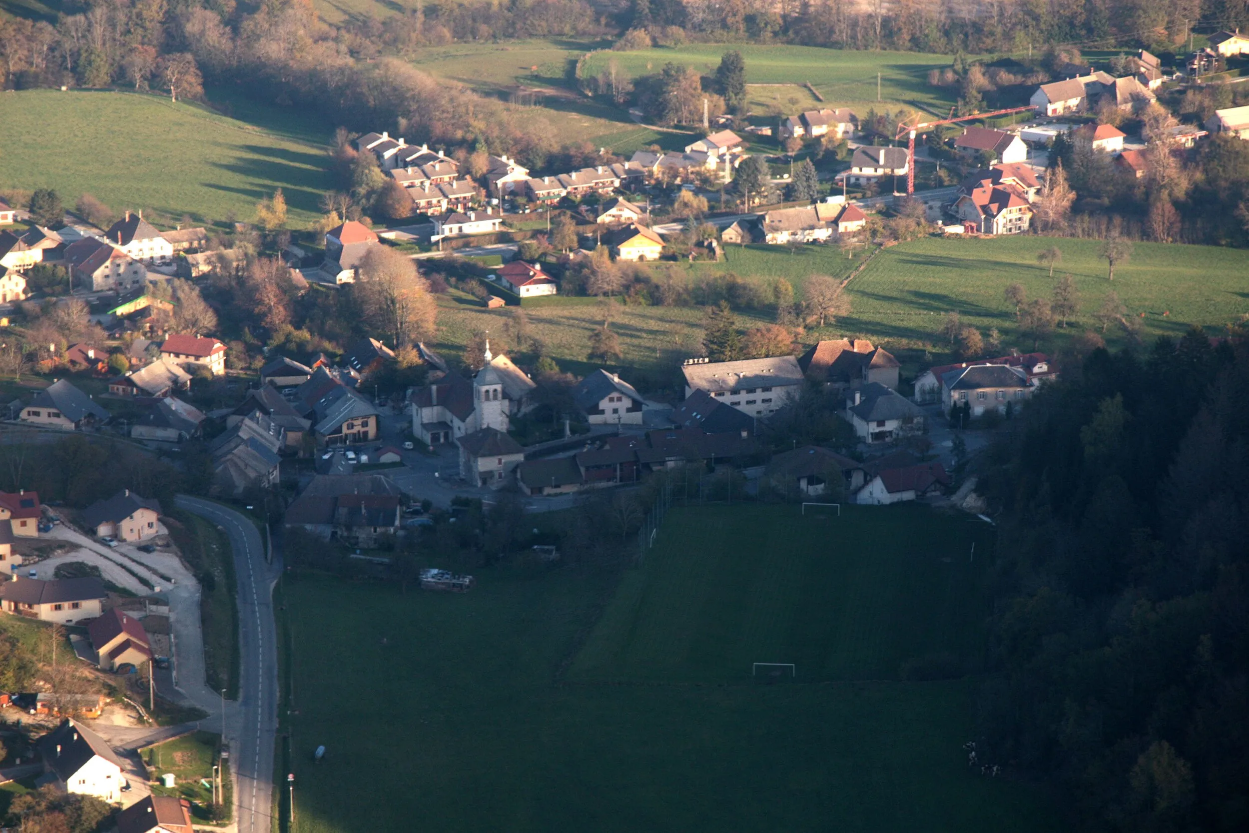 Vue de Allonzier-la-Caille